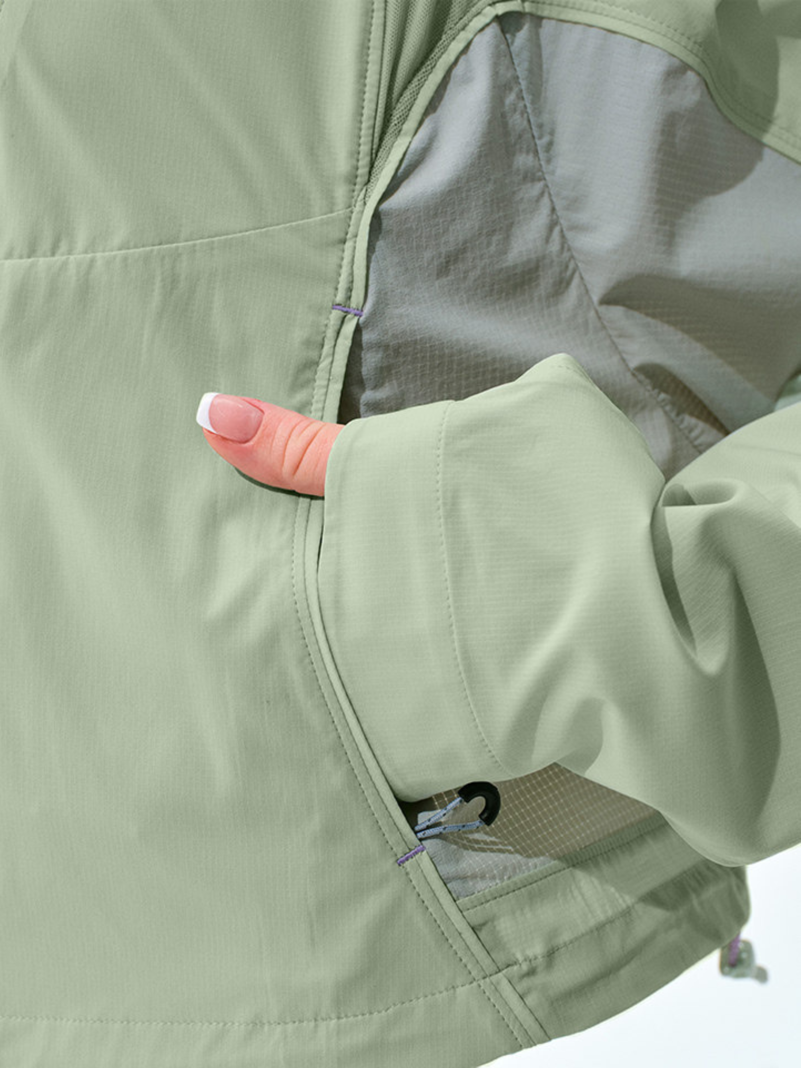 CampGrill - Women's UPF50+ Sun Protection C6 Water-Repellent Jacket
