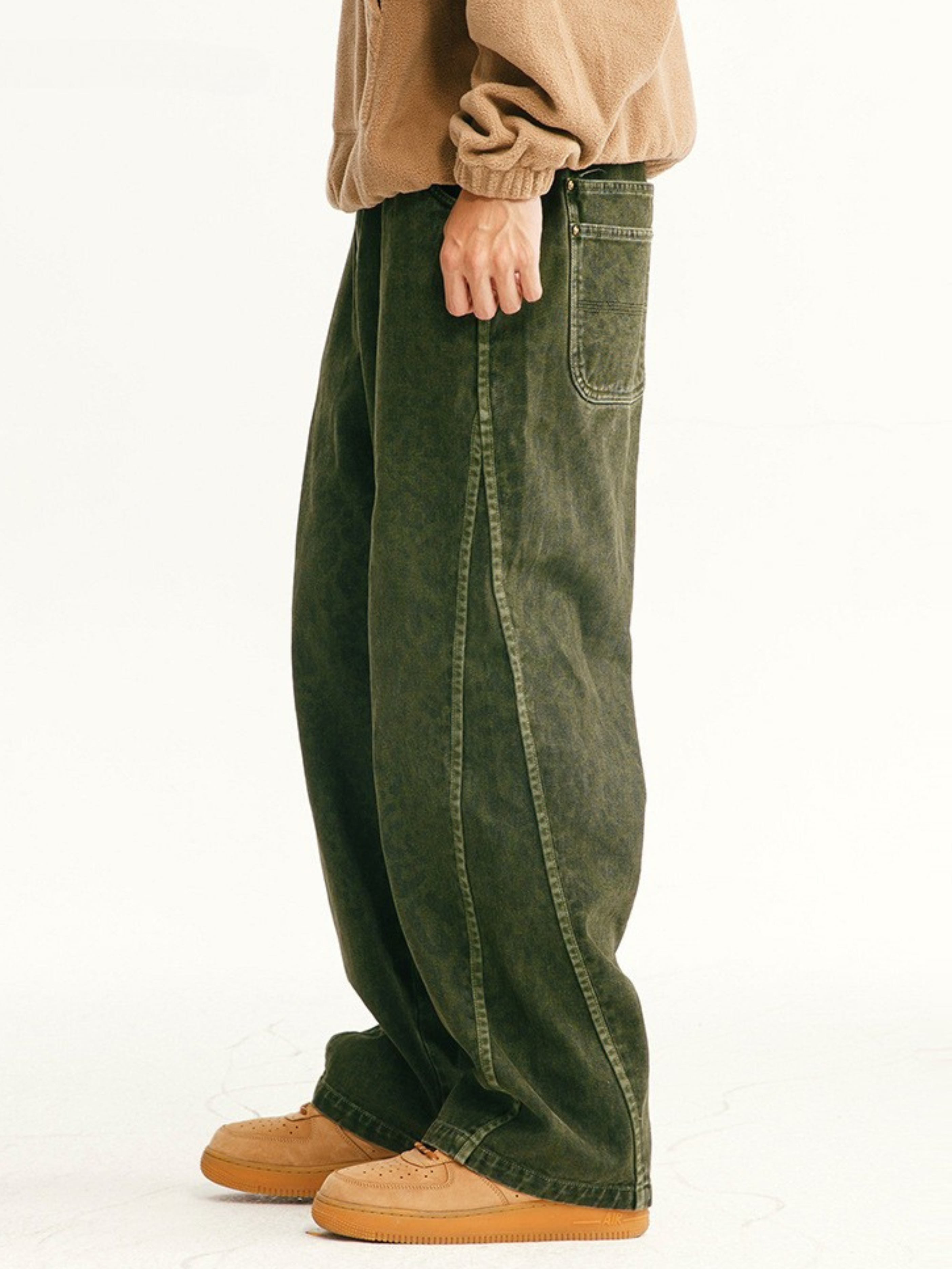 TentMax - Unisex Heavyweight Washed Cotton Cargo Pants