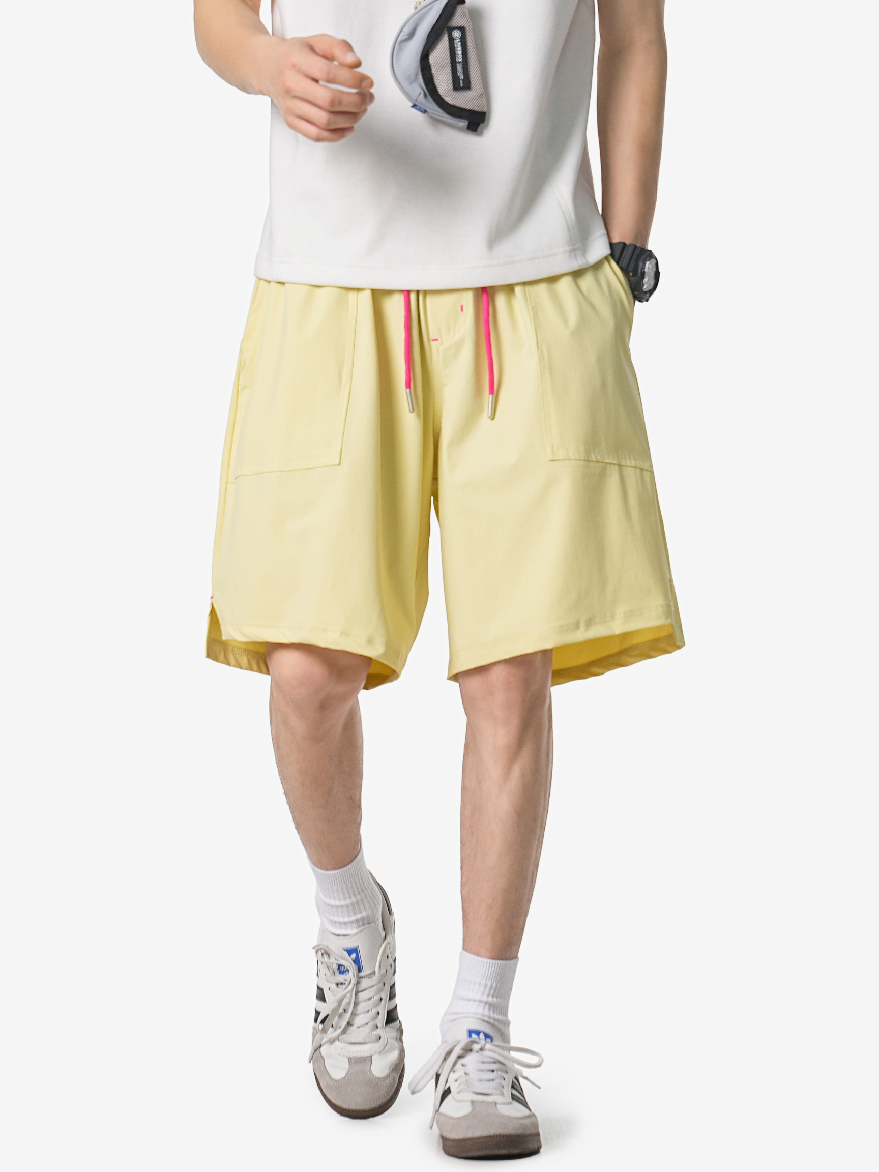 FrostShell - Cooling Breathable Wide-Leg Shorts