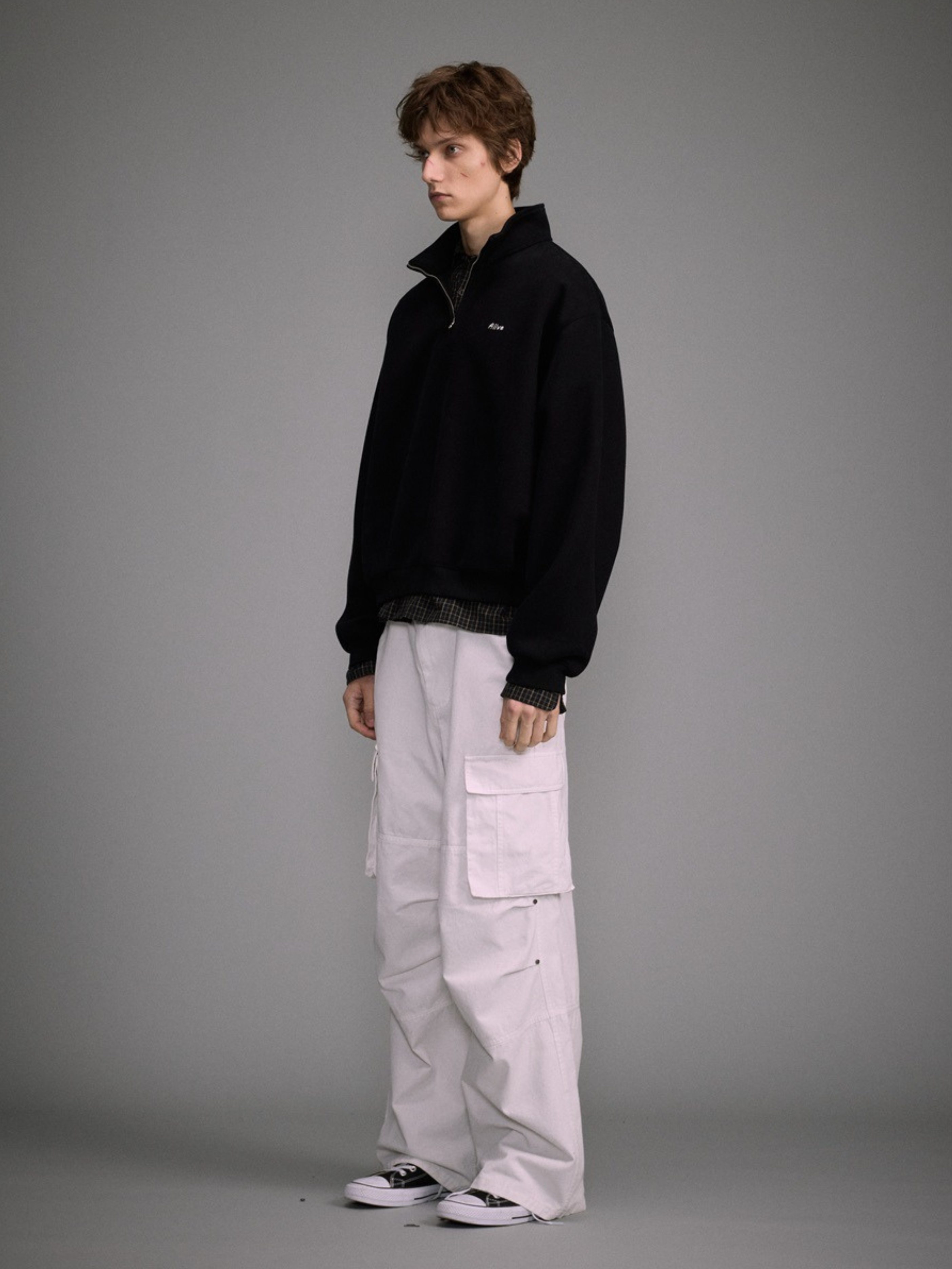 Valkyrie - Men's Stand Collar Sweatshirt