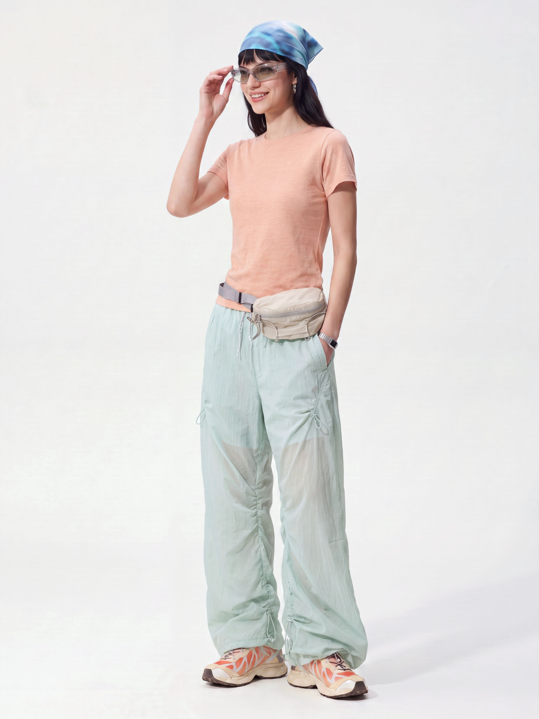 LightDrift - Women's UPF 50+ Water-Repellent Lightweight Parachute Pants