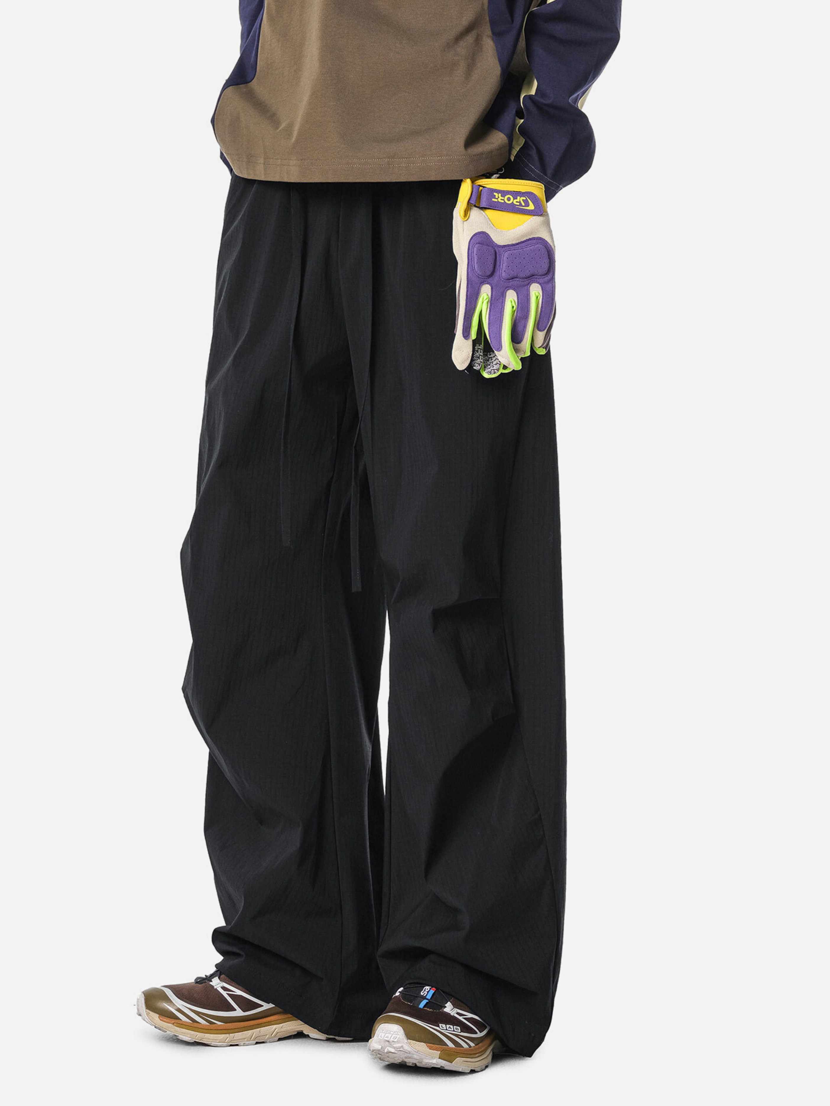 Hawkpeak - Unisex Water-Repellent Lightweight Wide-Leg Paratrooper Pants