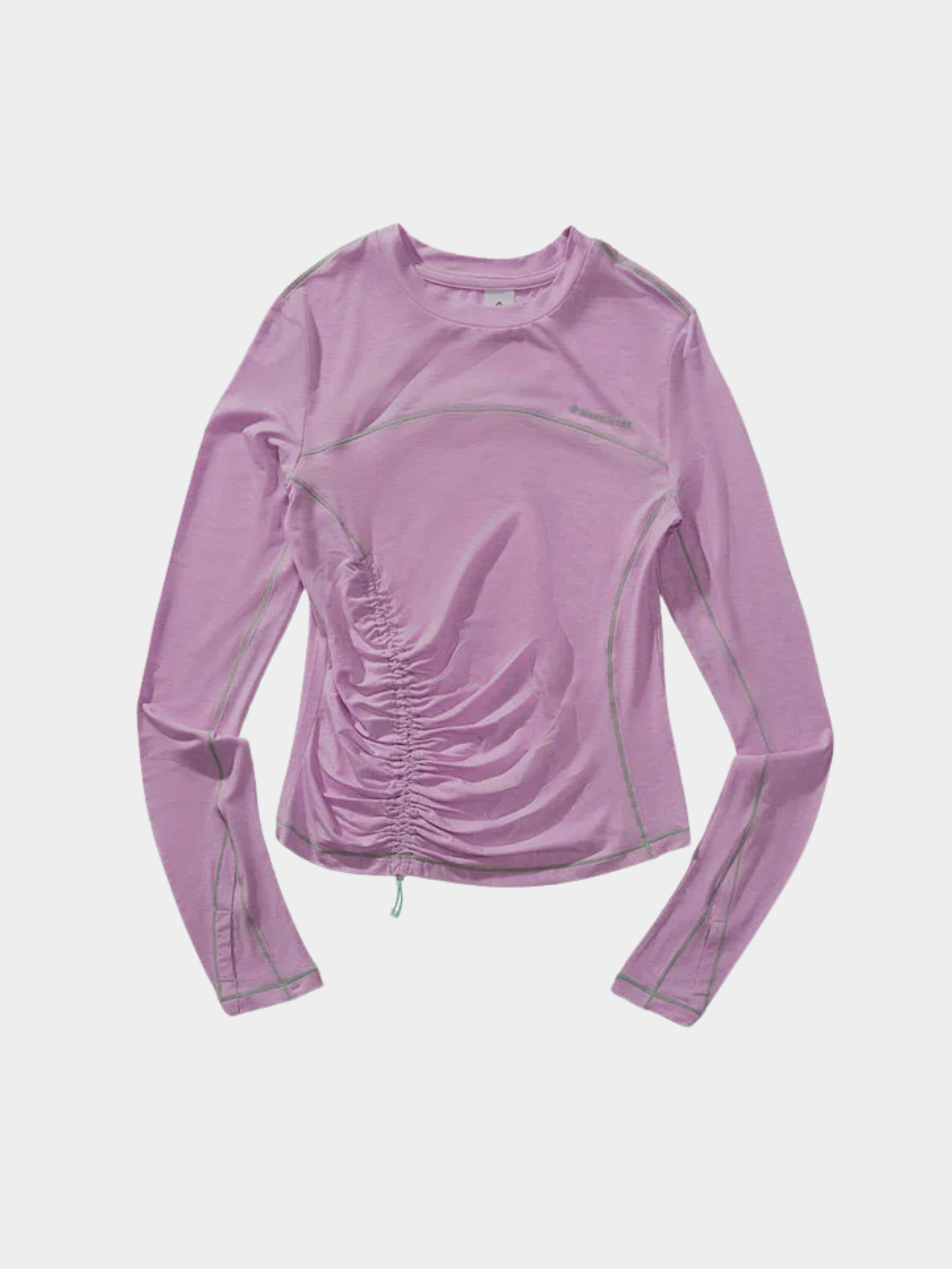 Cragnest - Women's 5A Antibacterial Wool Blend Ruched Quick-Dry T-Shirt
