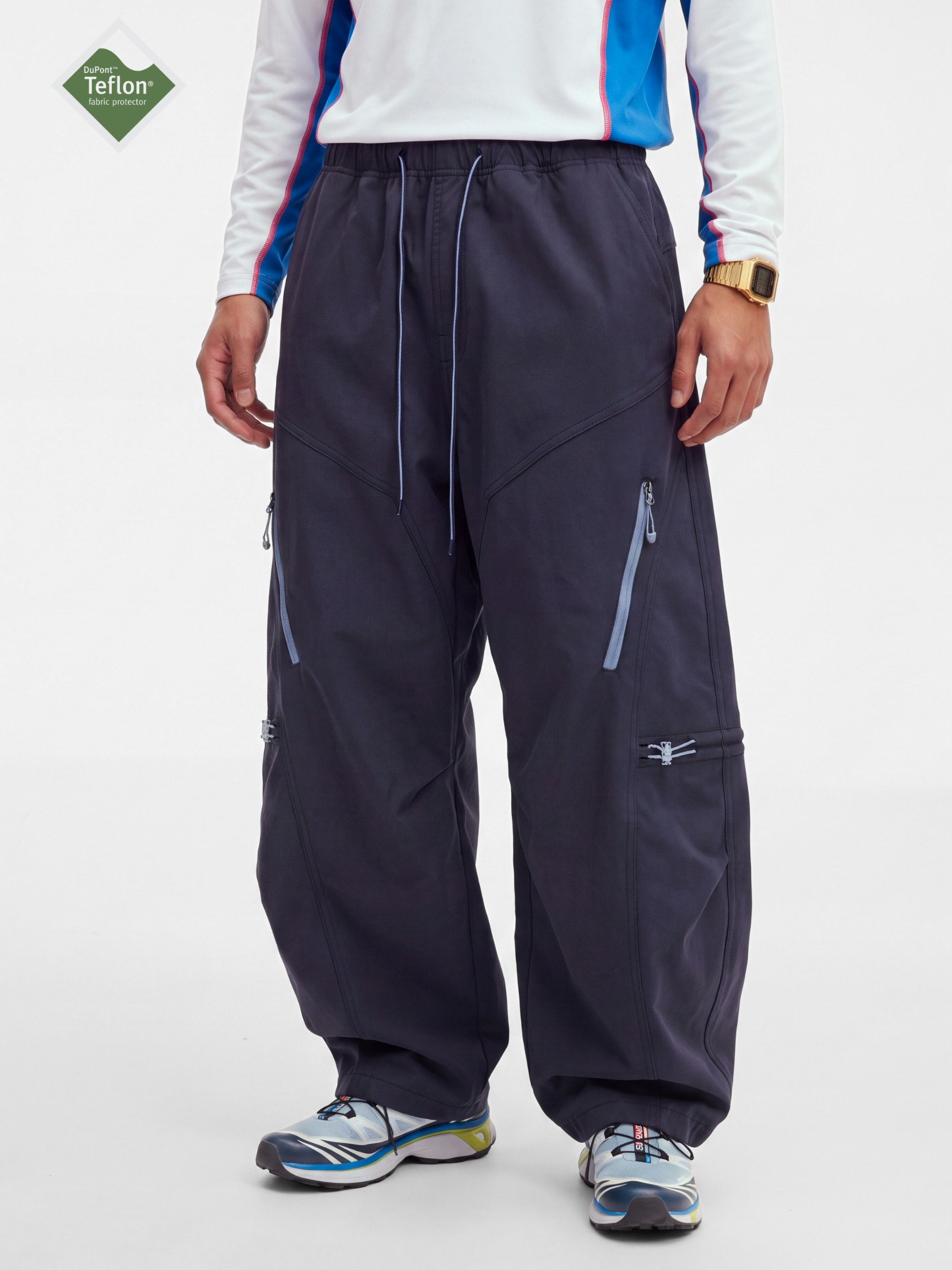 BladeDrape - Teflon® Water-Repellent Abrasion-Resistant Curved-Leg Pants