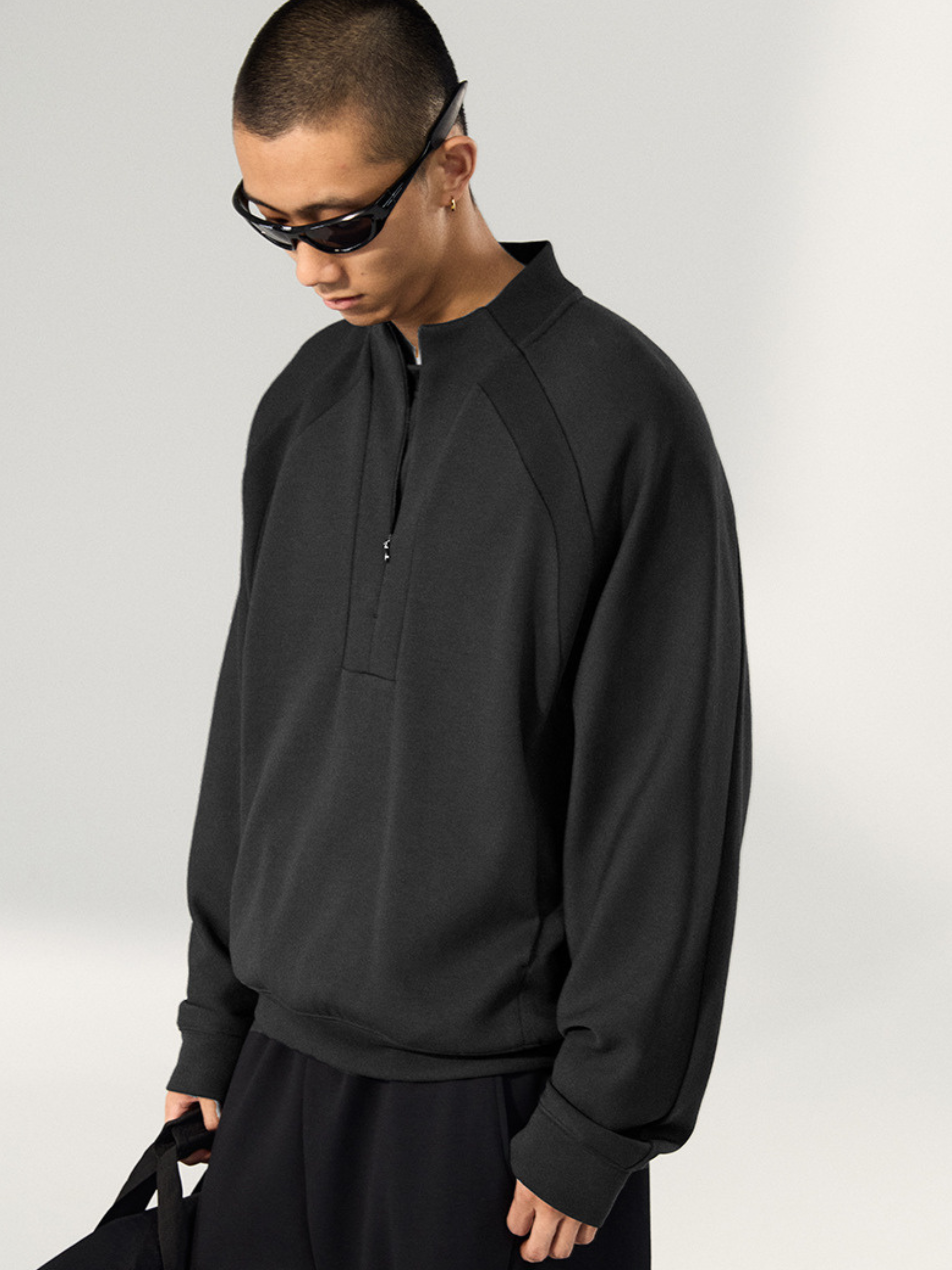 Valon - Unisex LYCRA® Stretch Half-Zip Sweatshirt
