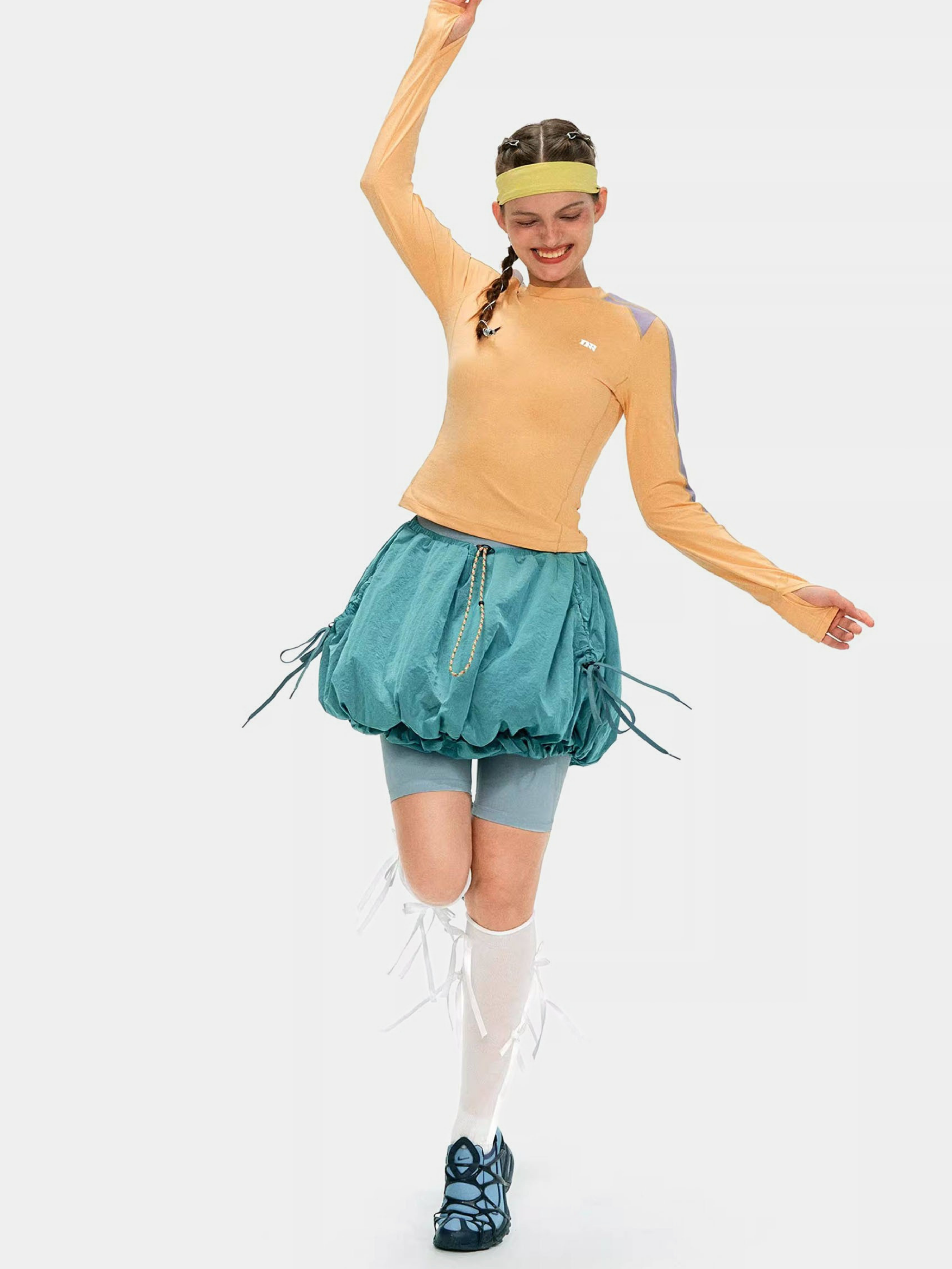 Moonfire - Moisture-Wicking Colorblock Fitted Base Layer Top