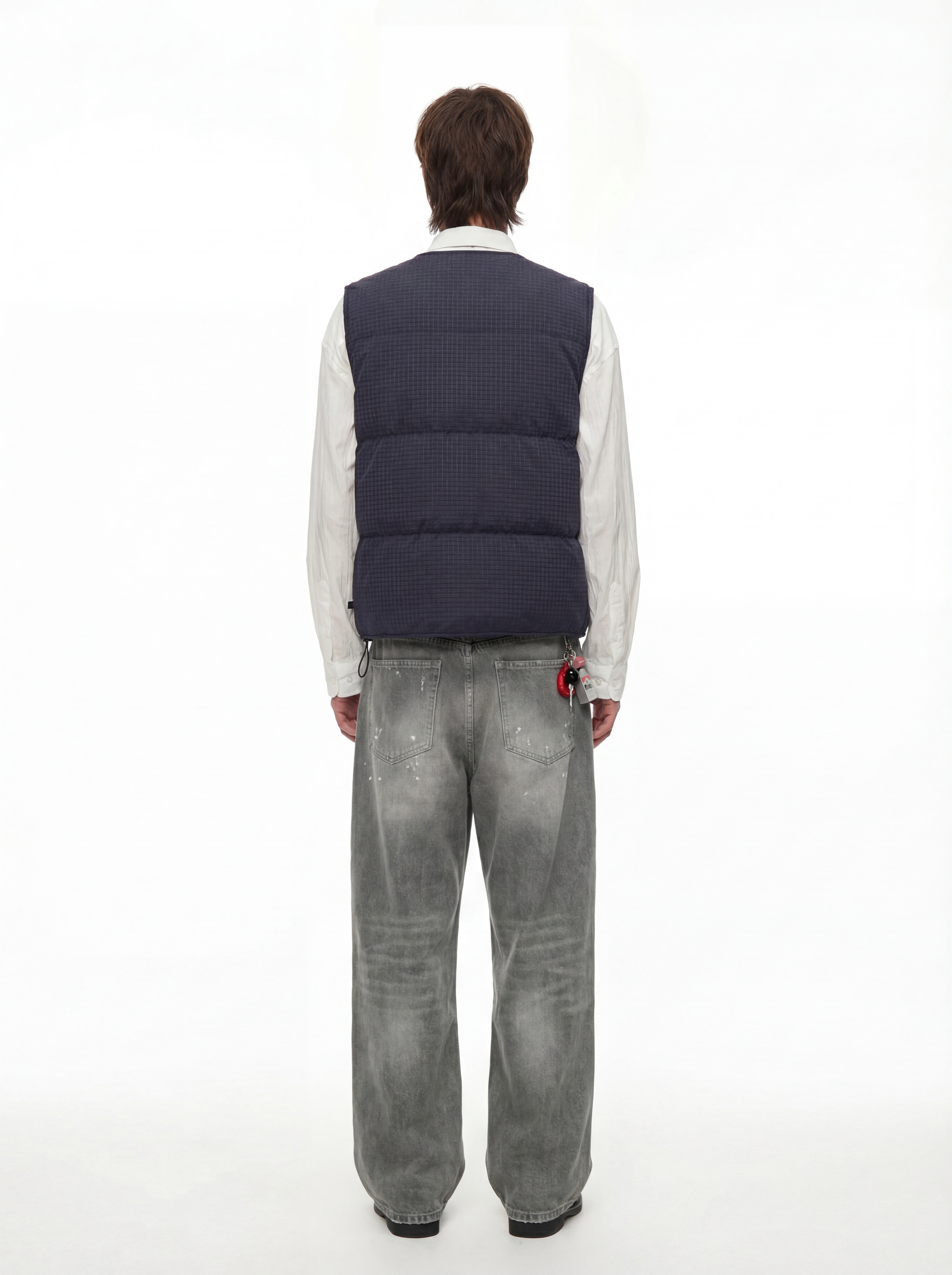 HeatBox - Men's 90% White Duck Down Water-Resistant Asymmetric Vest