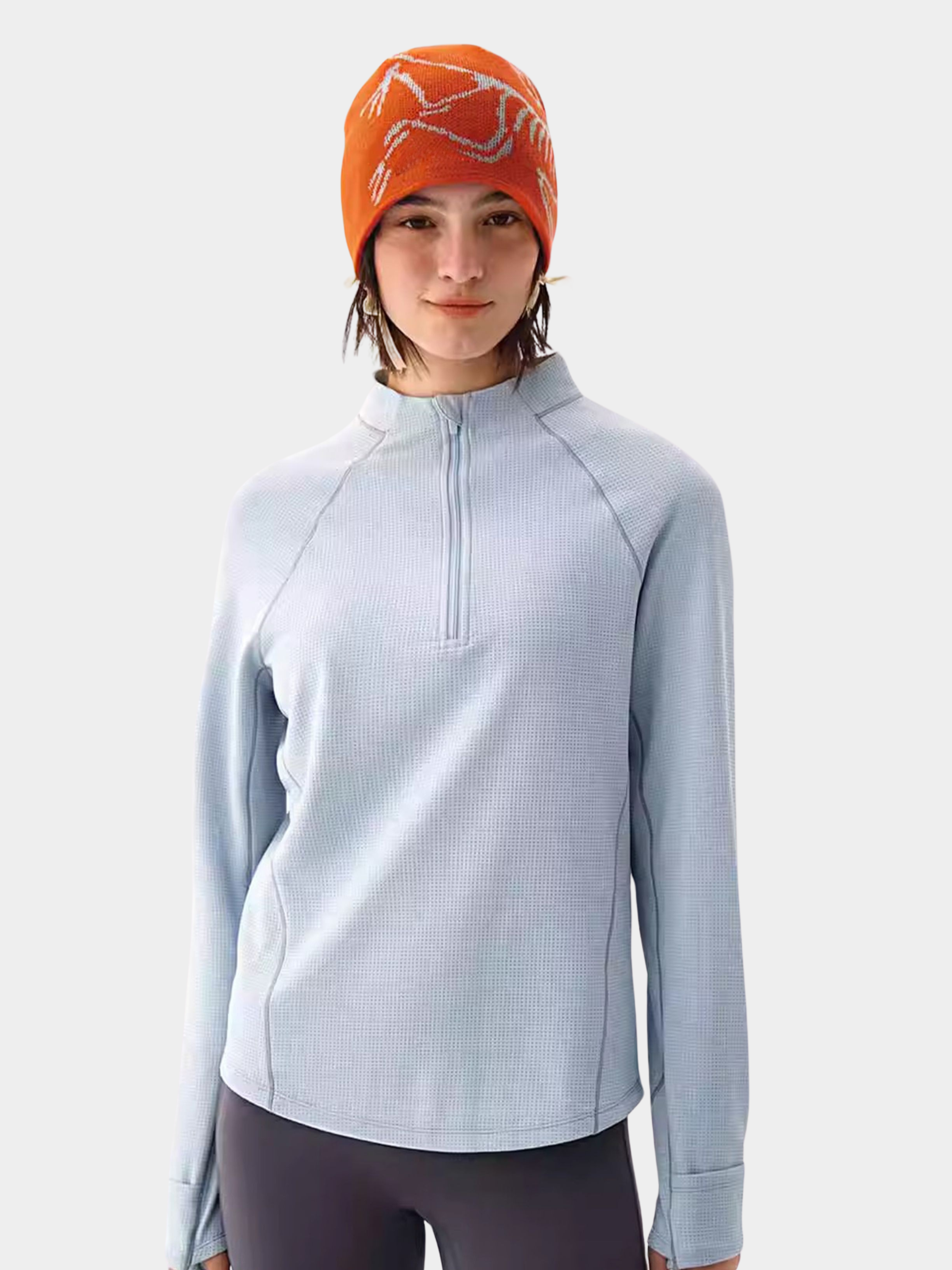 Caveflare - Women's UPF50+ Stand-Collar Long-Sleeve Sweatshirt