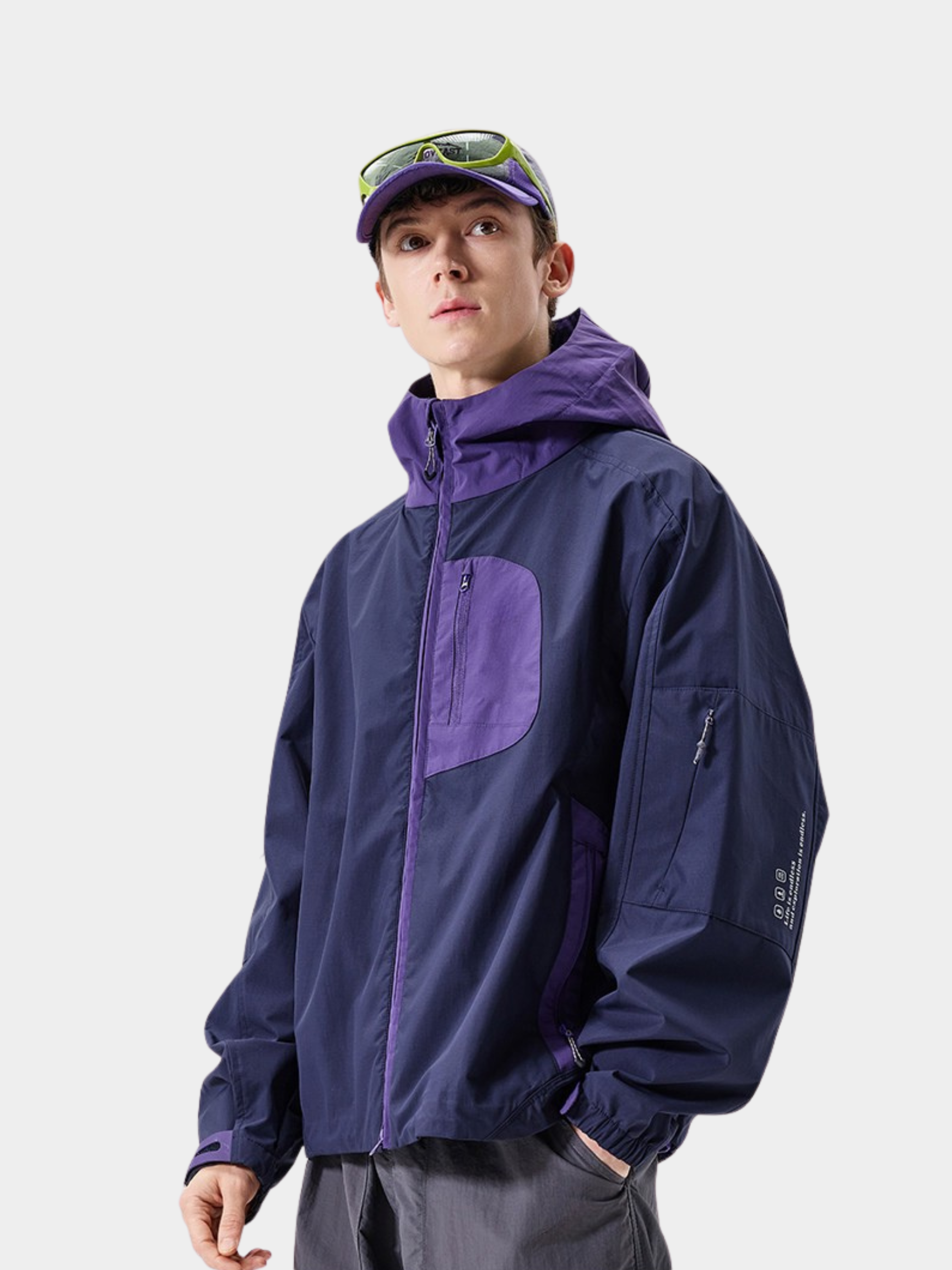 CougarSet - Unisex Lightweight 10K Waterproof Technical Hard Shell Jacket