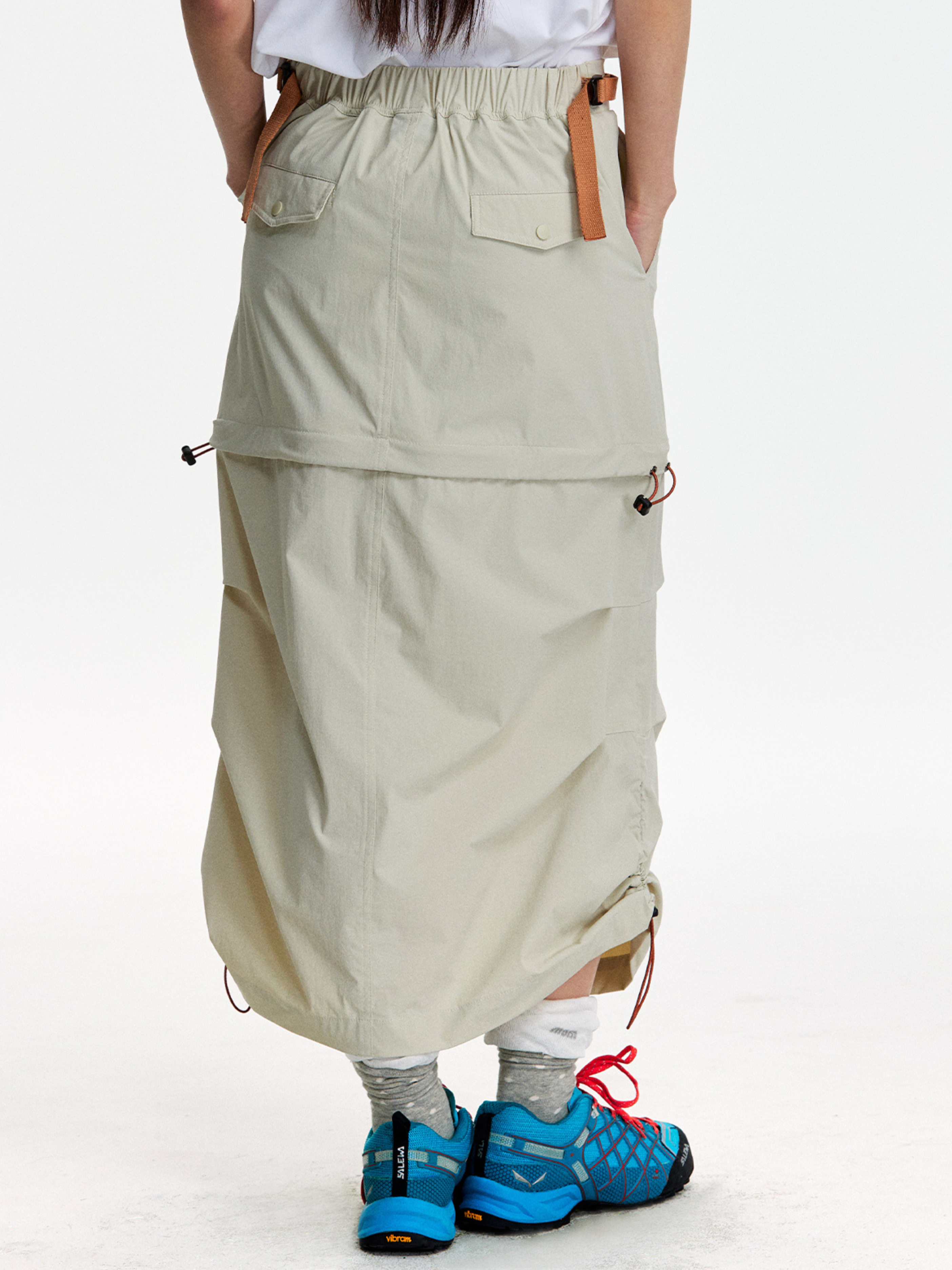 Emberfield - Women's Water-Repellent Detachable-Hem Utility Skirt