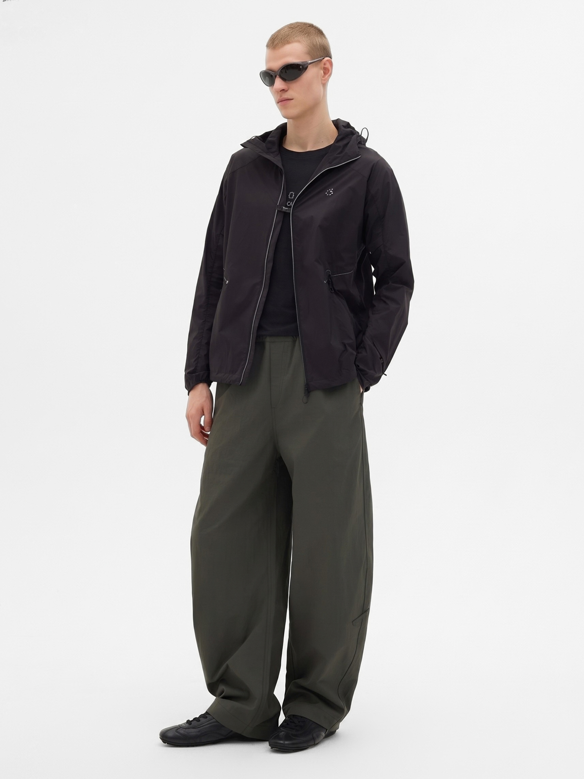 RiseDrift - Unisex Wrinkle-Resistant High-Waist Curved-Leg Pants