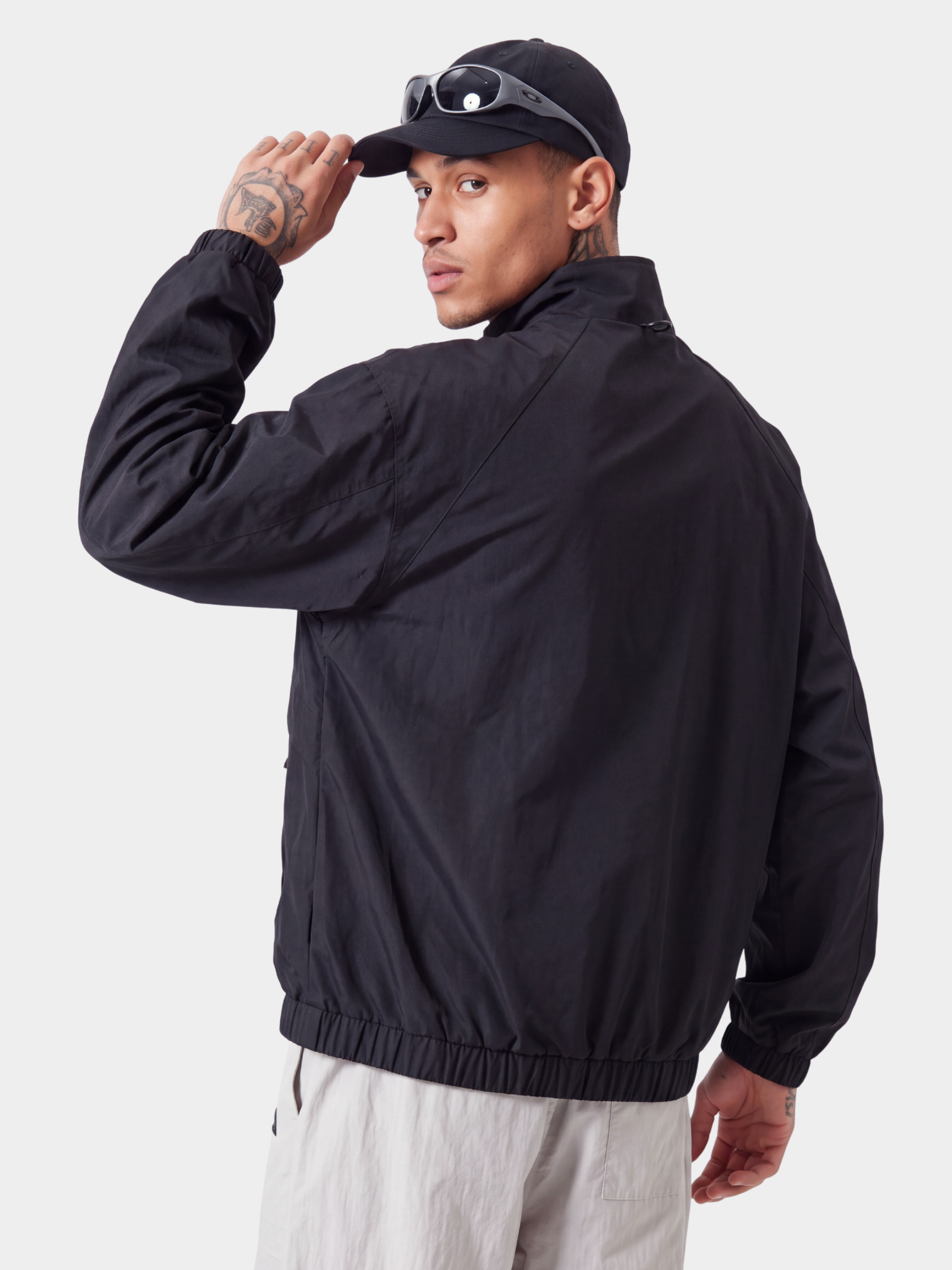 SkyVeil - Lightweight Water-Repellent Stand Collar Jacket