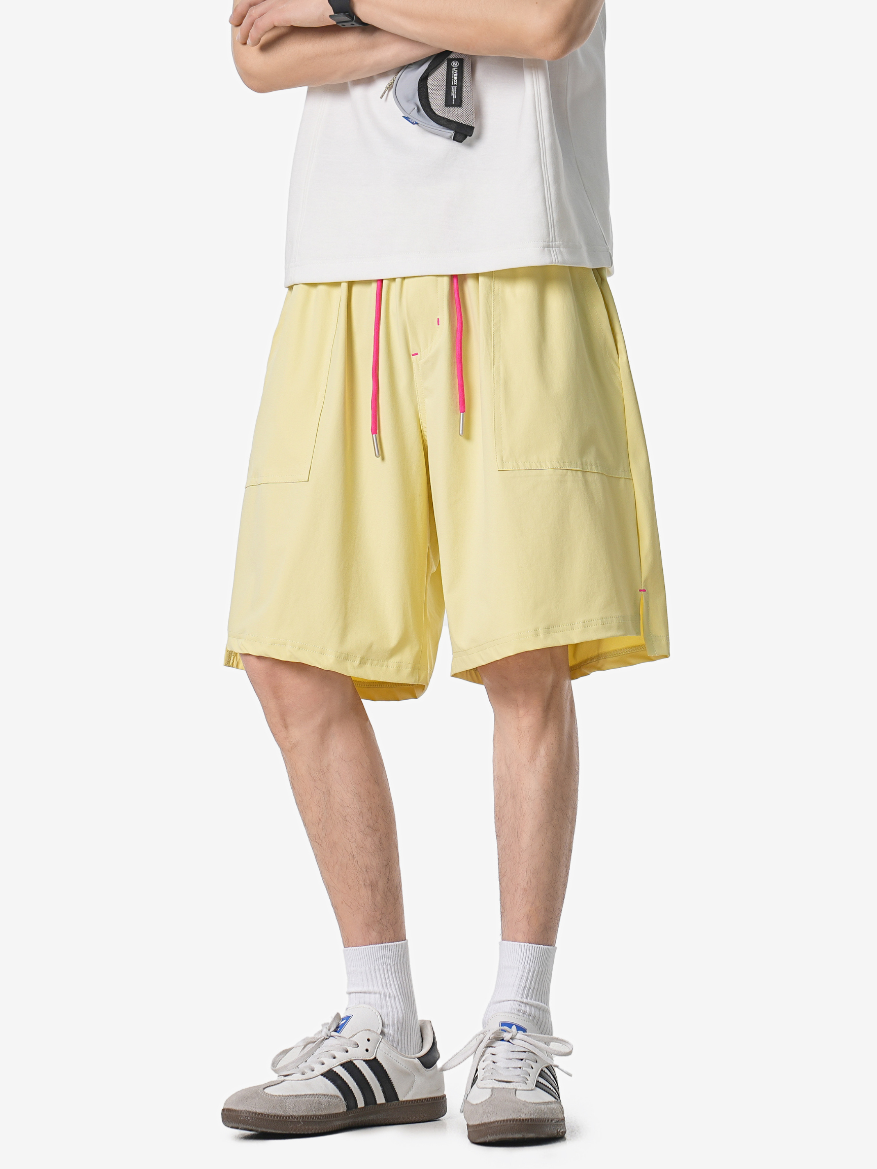 FrostShell - Cooling Breathable Wide-Leg Shorts