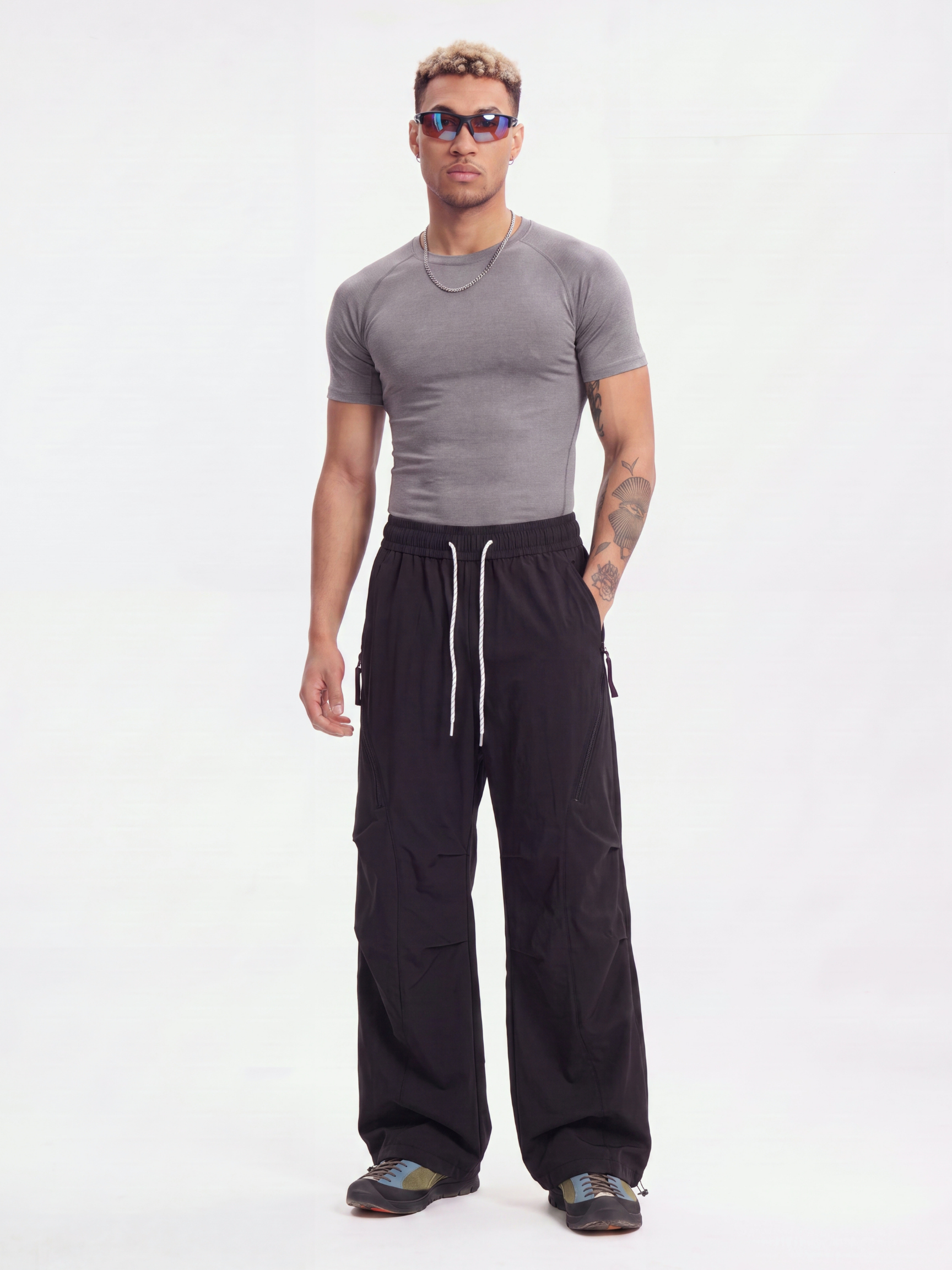 Rampart - Contrast Zip Water-Repellent Lightweight Pants