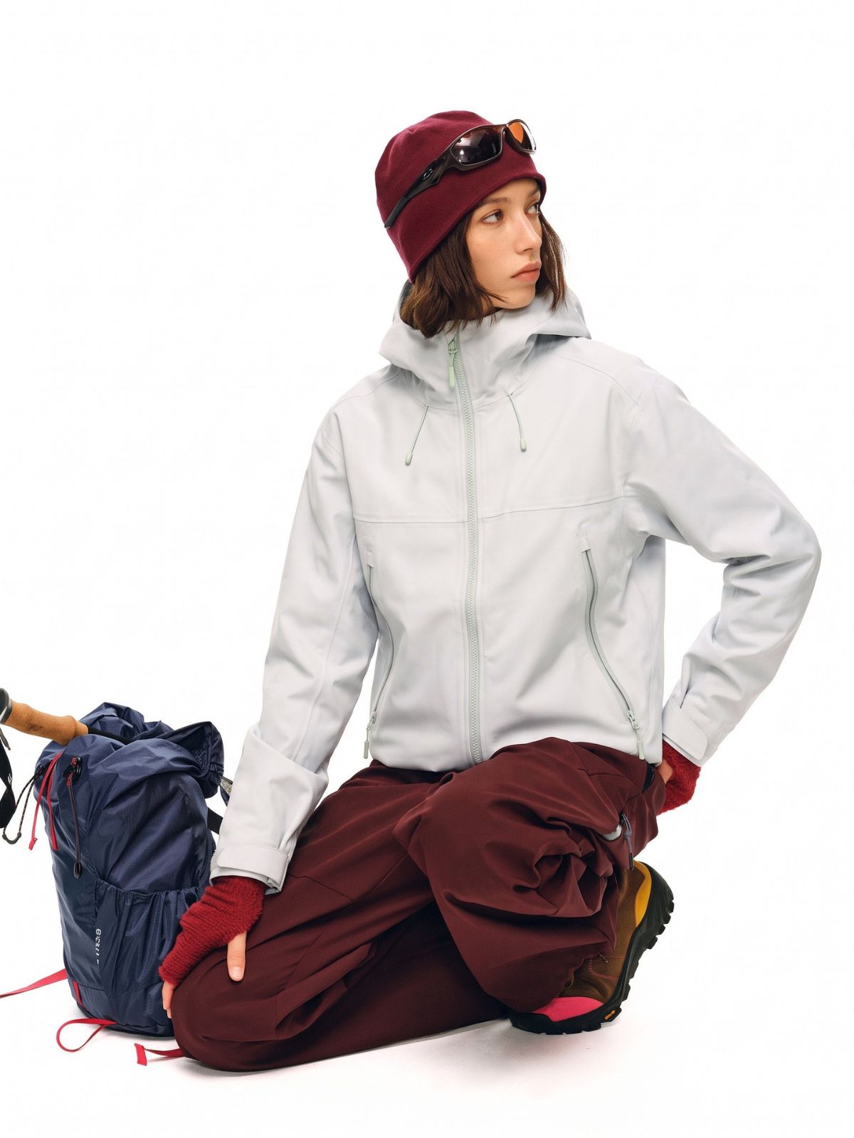 AshCrust - Unisex 8,000mm Waterproof Down-Insulated Hardshell Jacket