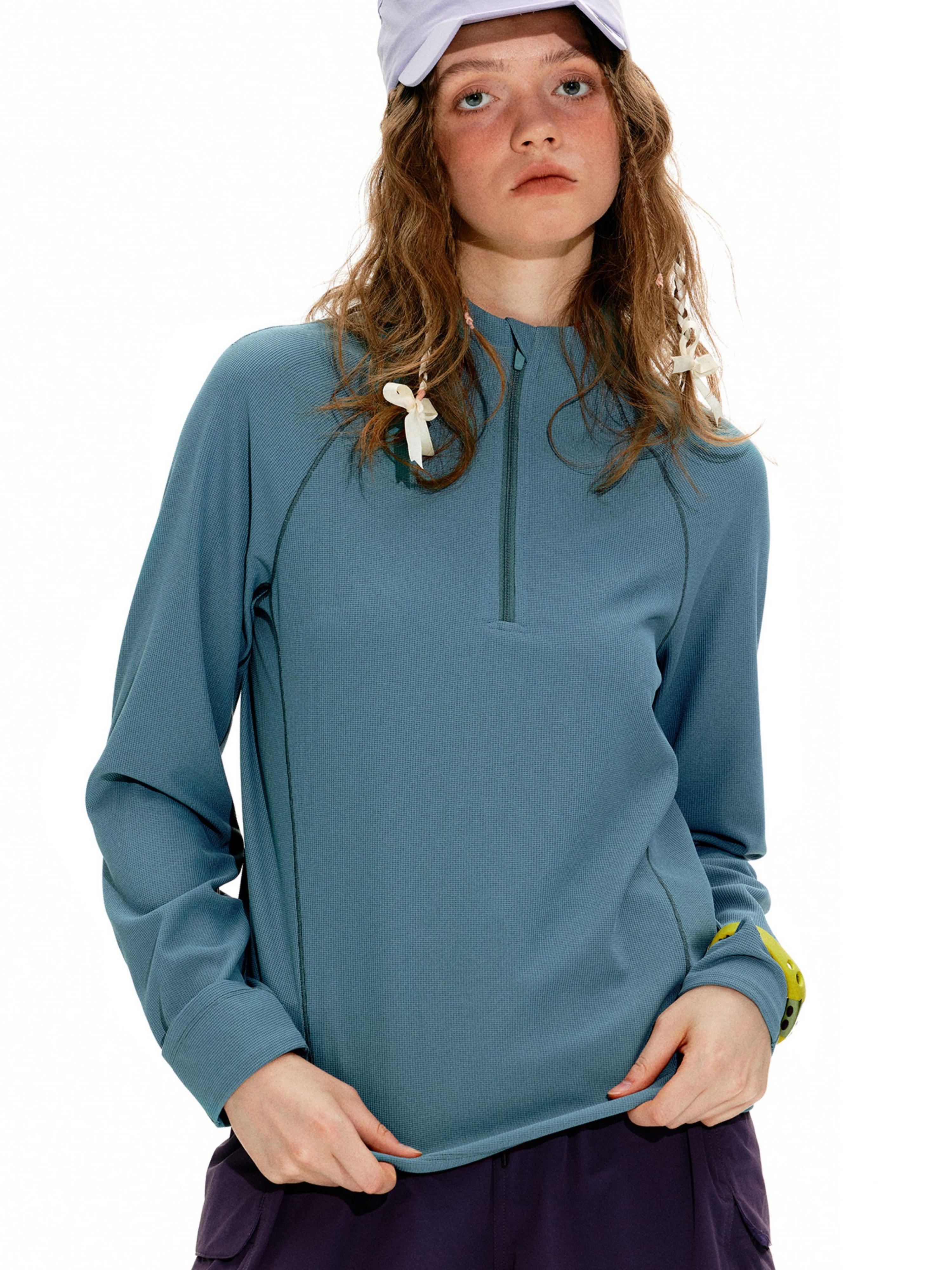 Clifflight - Women's UPF50+ Sun Protection Moisture-Wicking Long-Sleeve Top