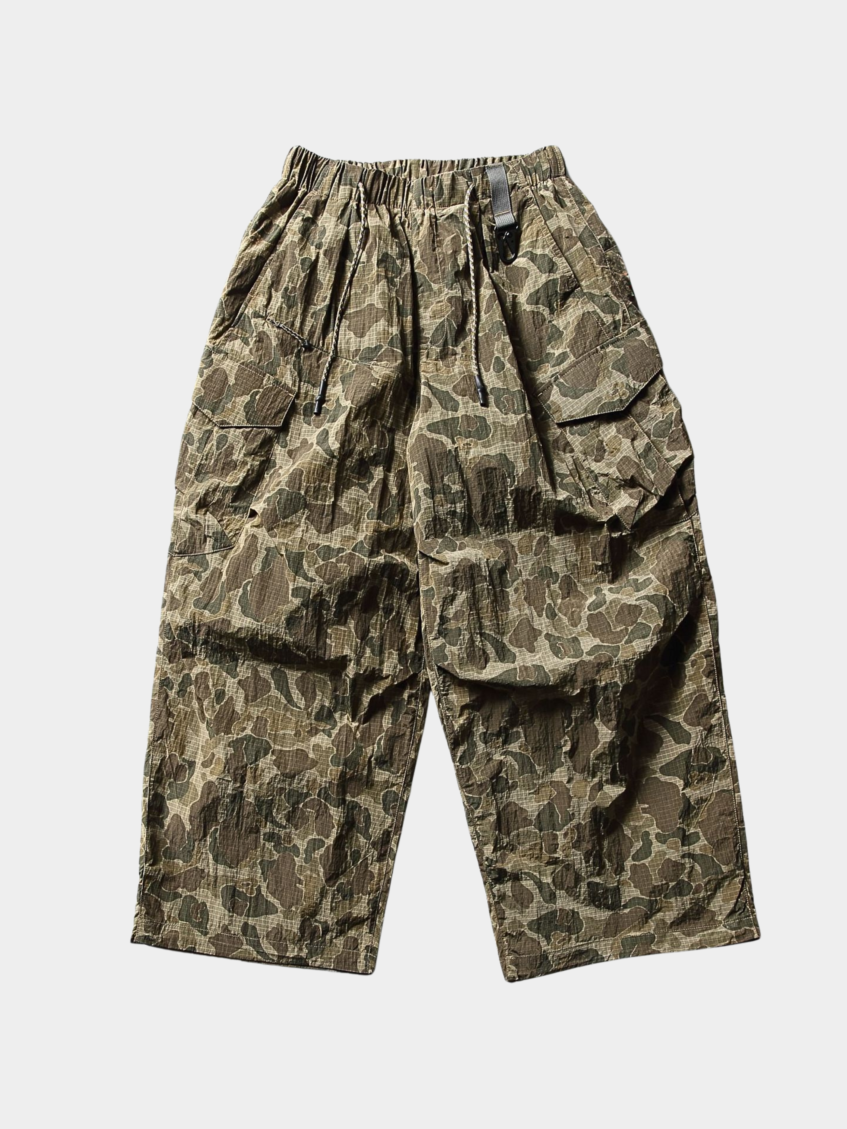 EagleMode - Unisex Ultra-Loose Tech Camo Paratrooper Pants GONGGAR SPORTS