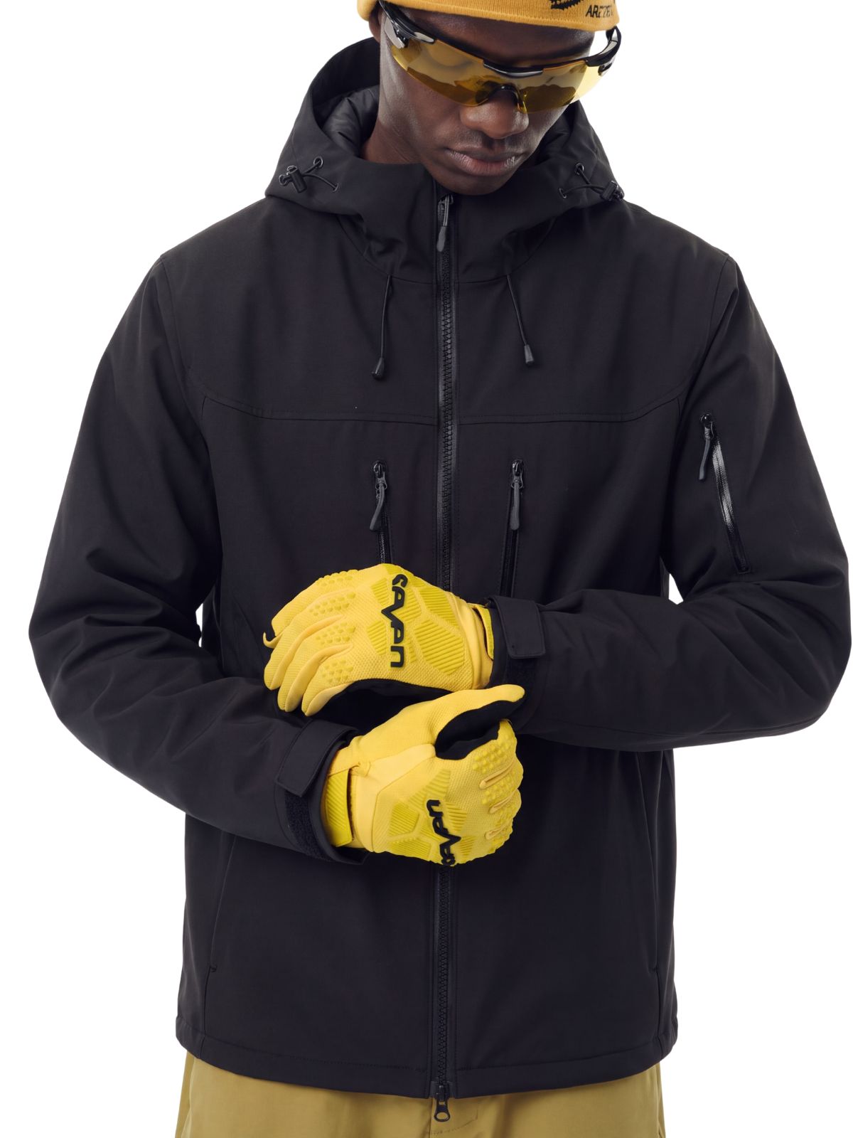 AshVault - Unisex 5,000mm Waterproof Windproof Seam-Sealed Shell Jacket