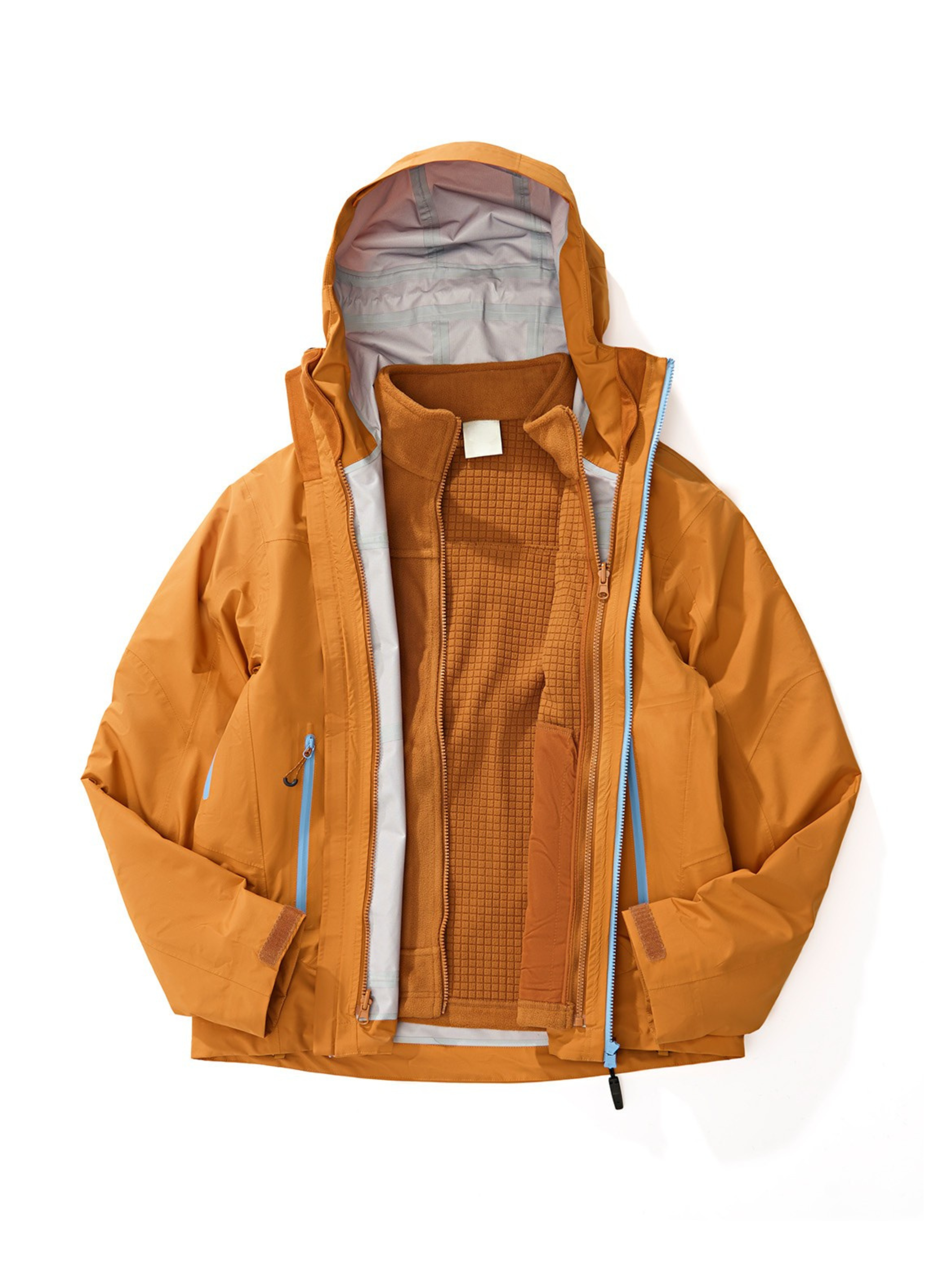 CampGlove - Men's 3-in-1 Fleece Hard Shell Jacket