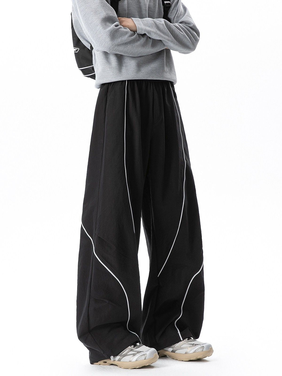 Crossridge - Unisex Water-Repellent Color-Block Paratrooper Pants