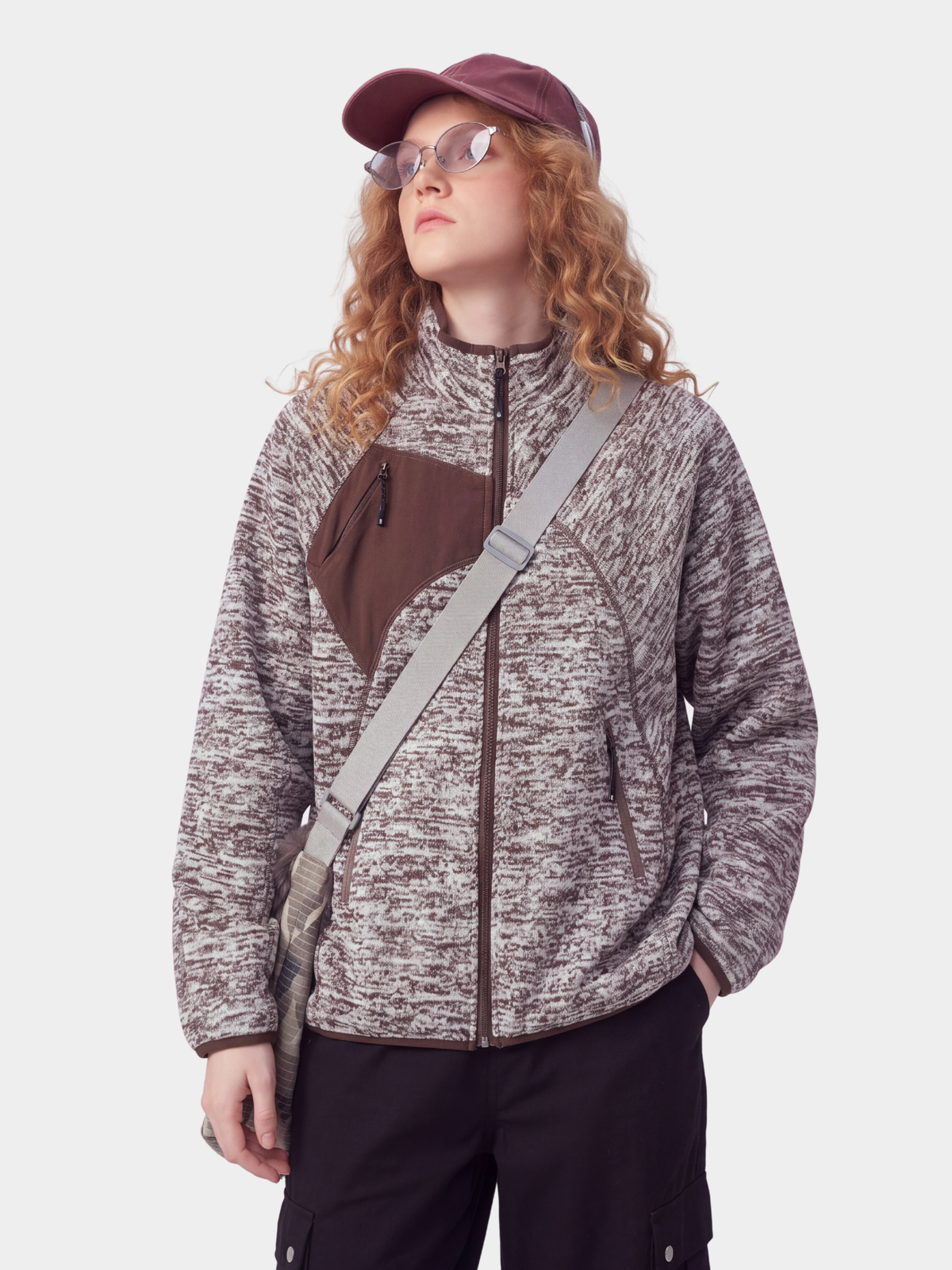 EdgeGlide - Unisex Wrinkle-Resistant Lightweight Thermal Fleece Jacket