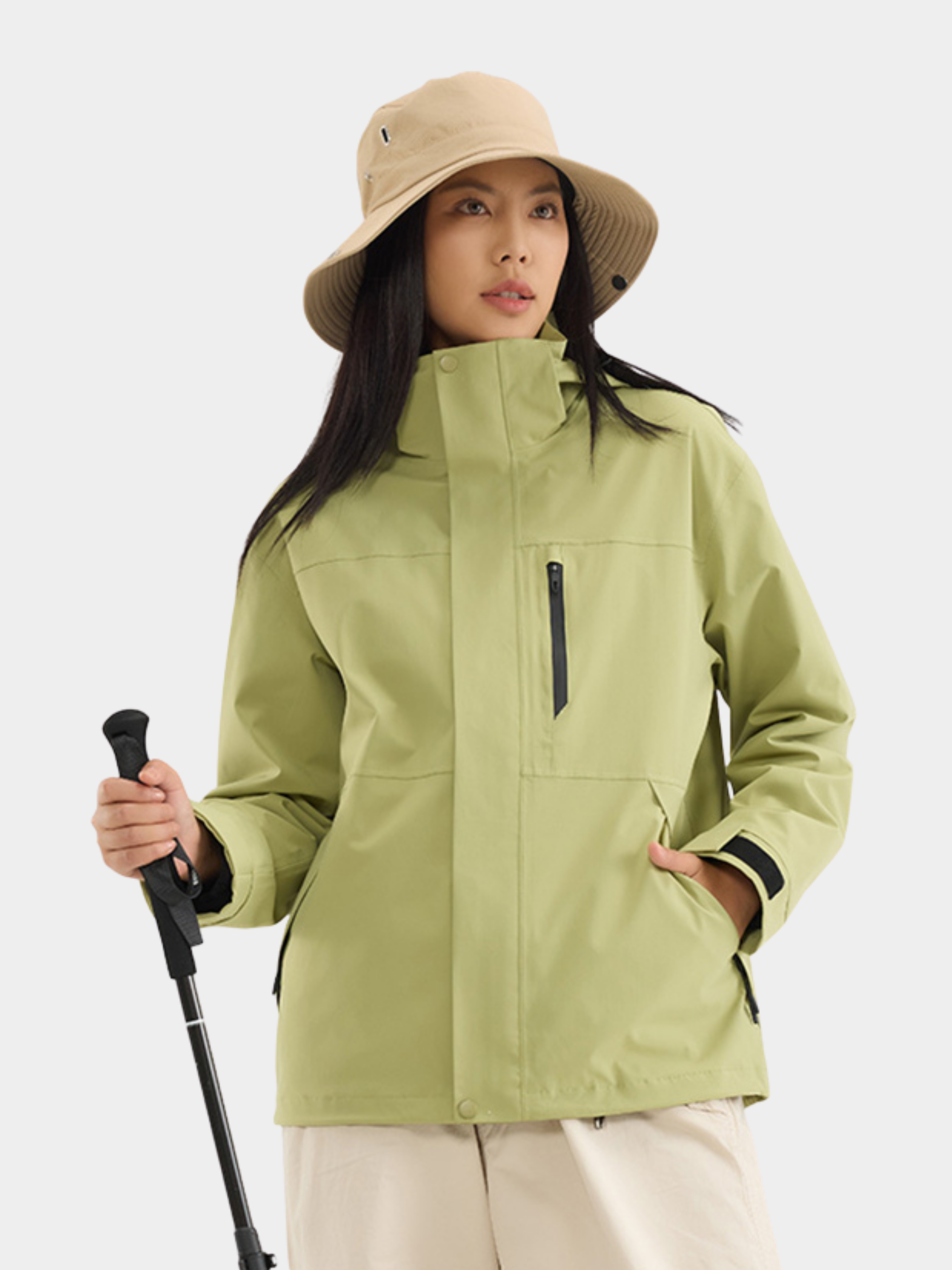 CanyonTote - 3-in-1 Graphene Tech Waterproof Down & Fleece Jacket