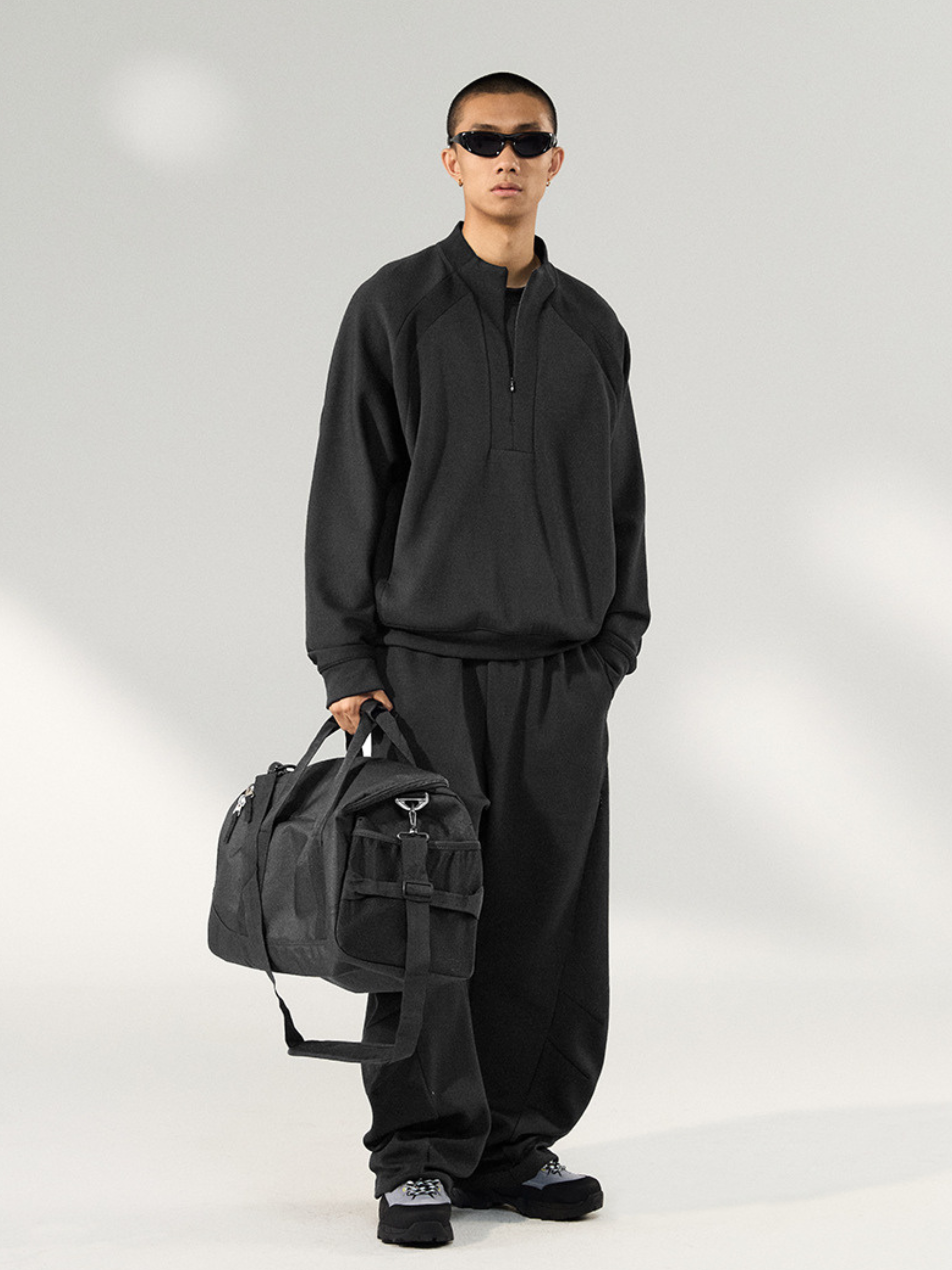 Valon - Unisex LYCRA® Stretch Half-Zip Sweatshirt