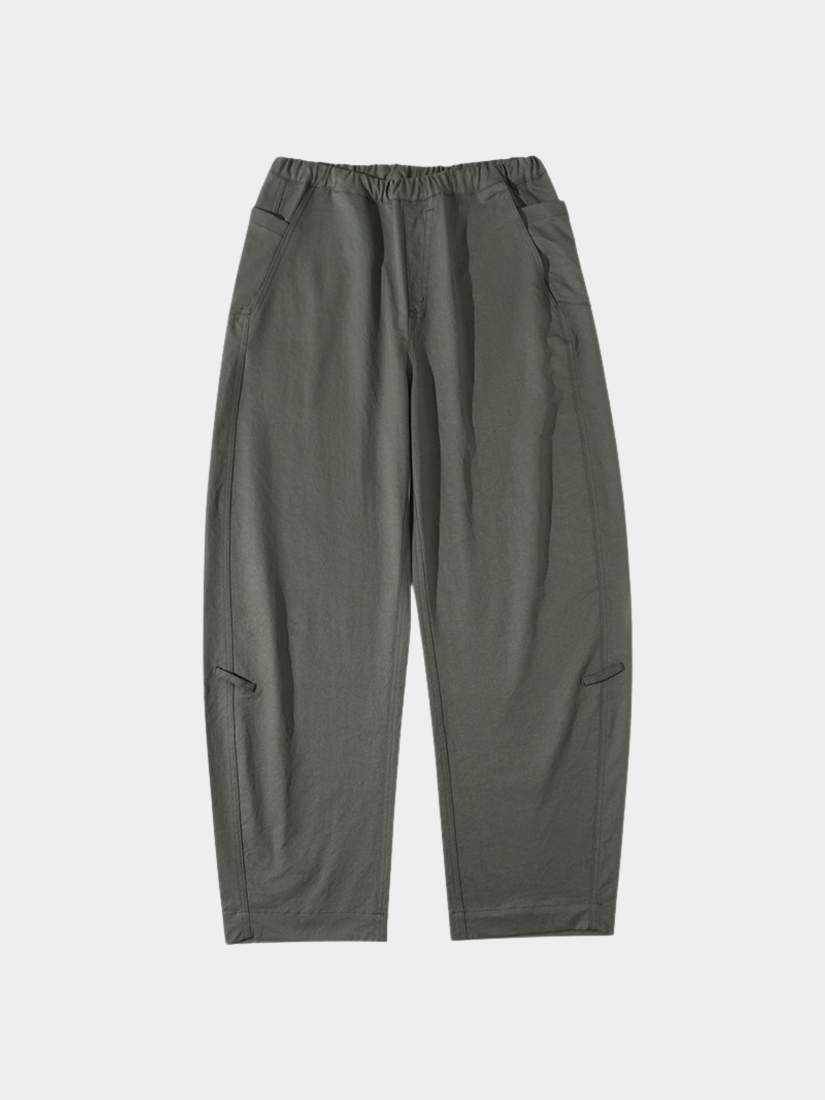 RiseDrift - Unisex Wrinkle-Resistant High-Waist Curved-Leg Pants