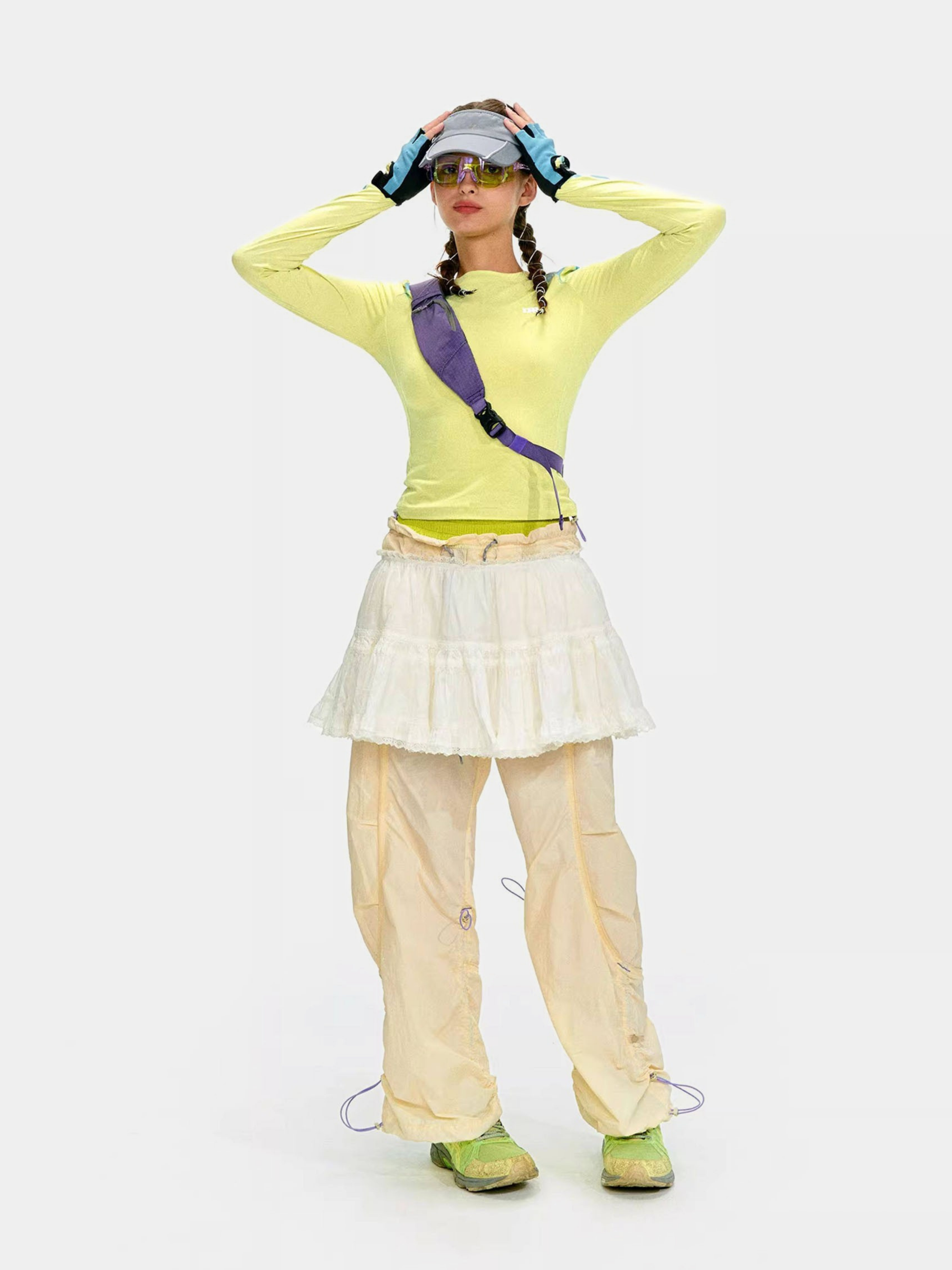 Moonfire - Moisture-Wicking Colorblock Fitted Base Layer Top