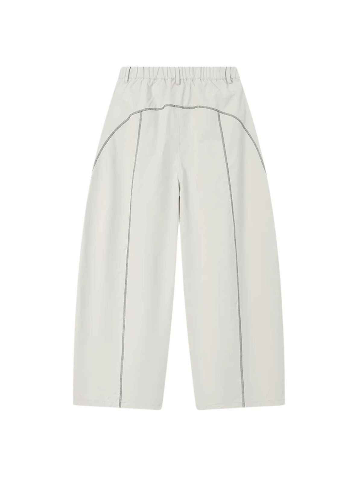 Cavefault - Water-Repellent Color-Block Curved-Leg Pants