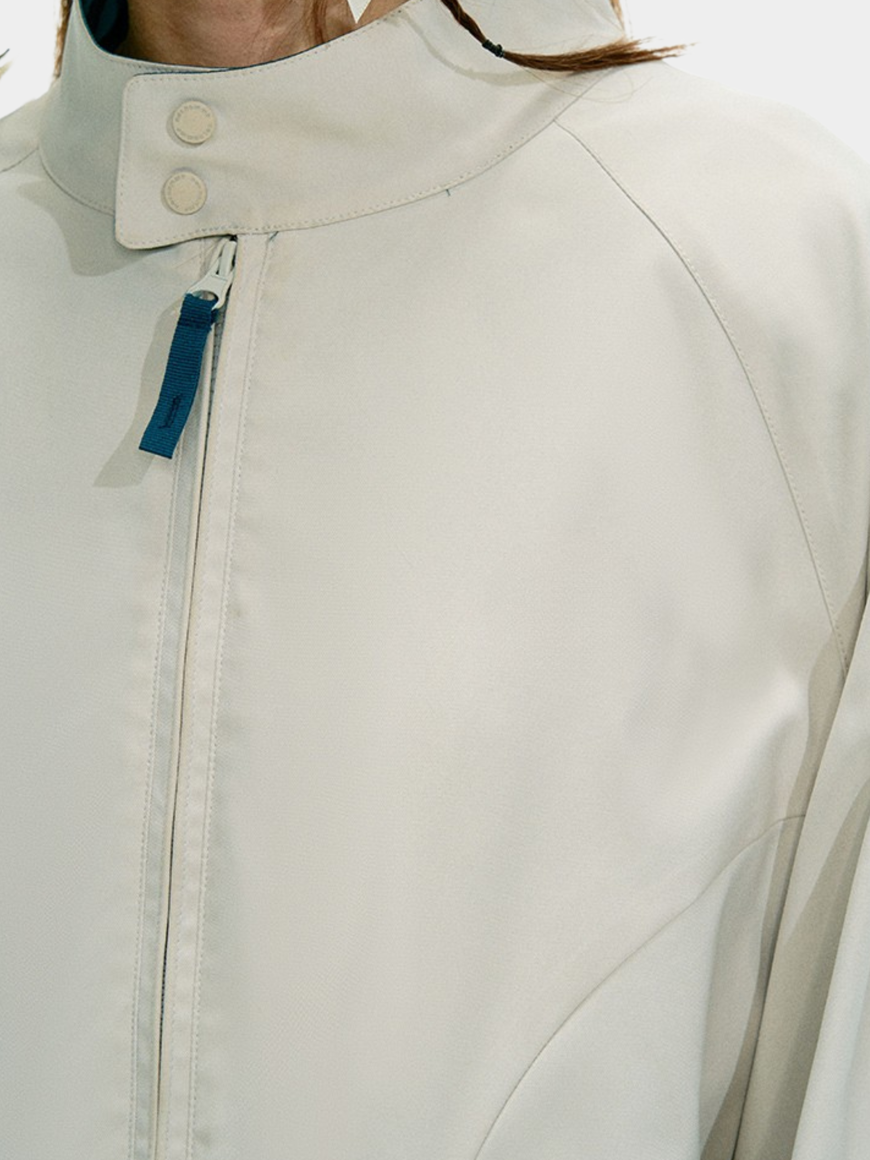 Firewhisper - Unisex Colorblock Stand-Collar Harrington Jacket