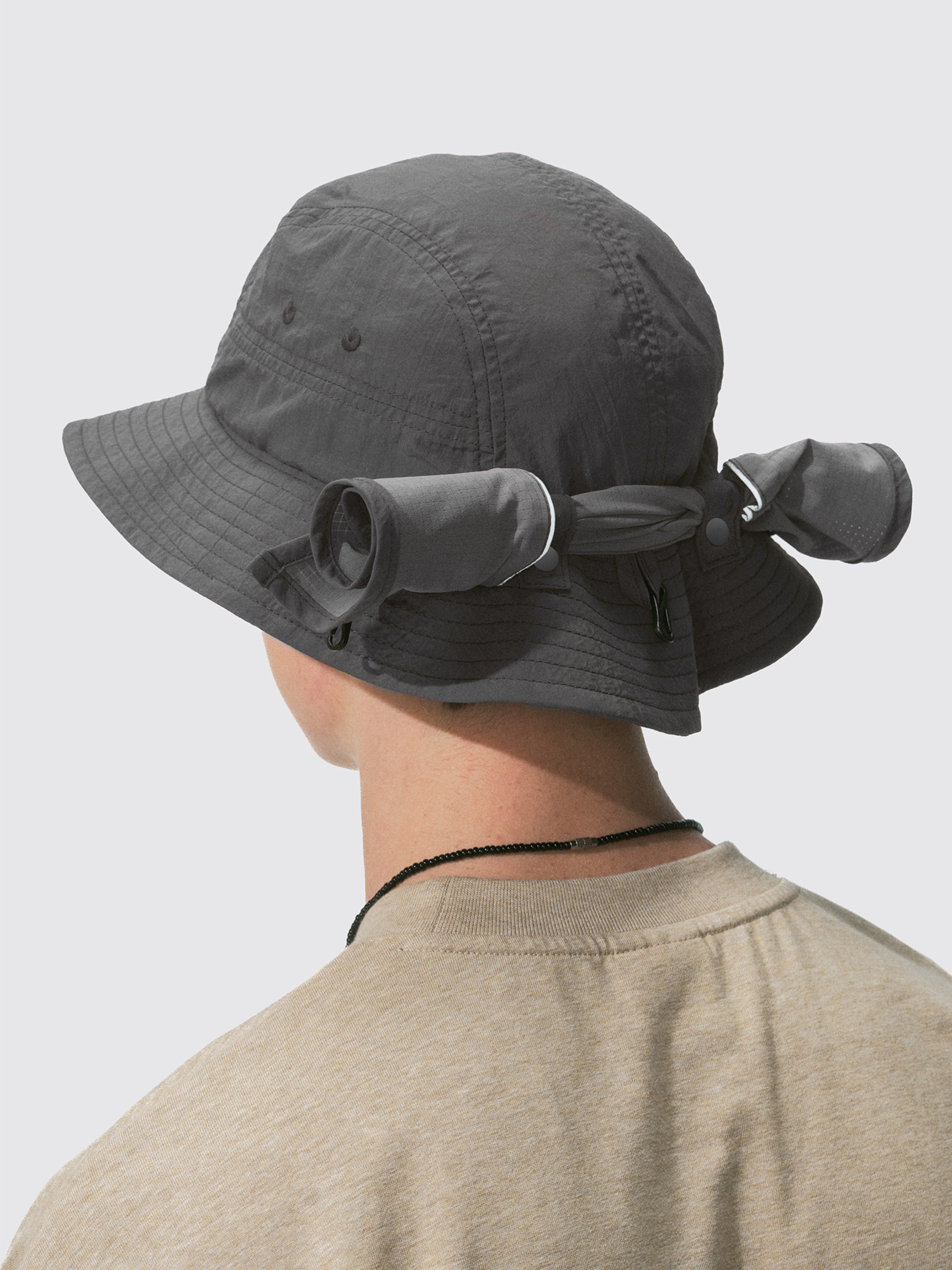 Driftclaw - UV Protection Detachable Neck Sun Flap Outdoor Bucket Hat