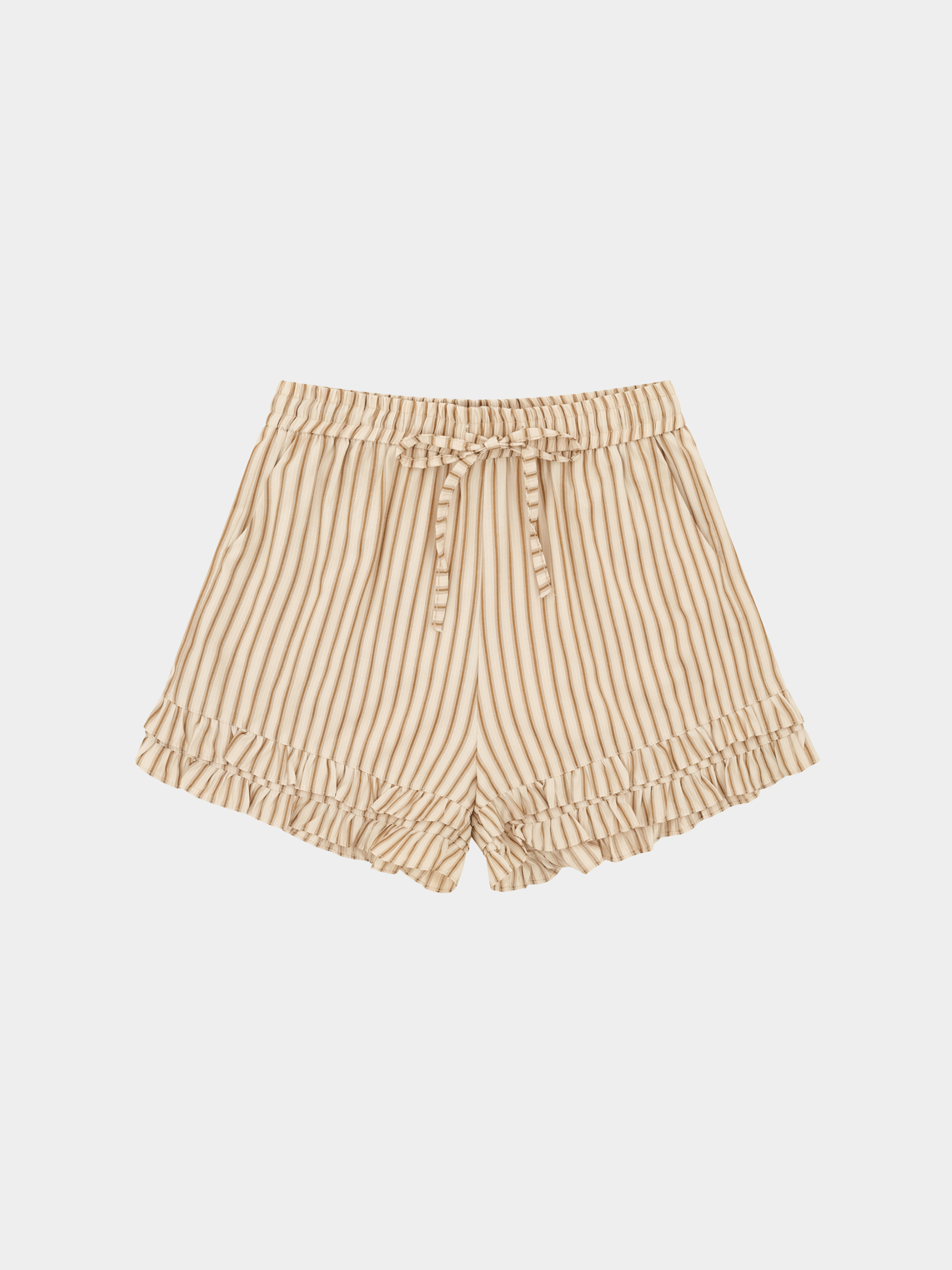 Bubble - Women's Contrast Stripe Drawstring Shorts