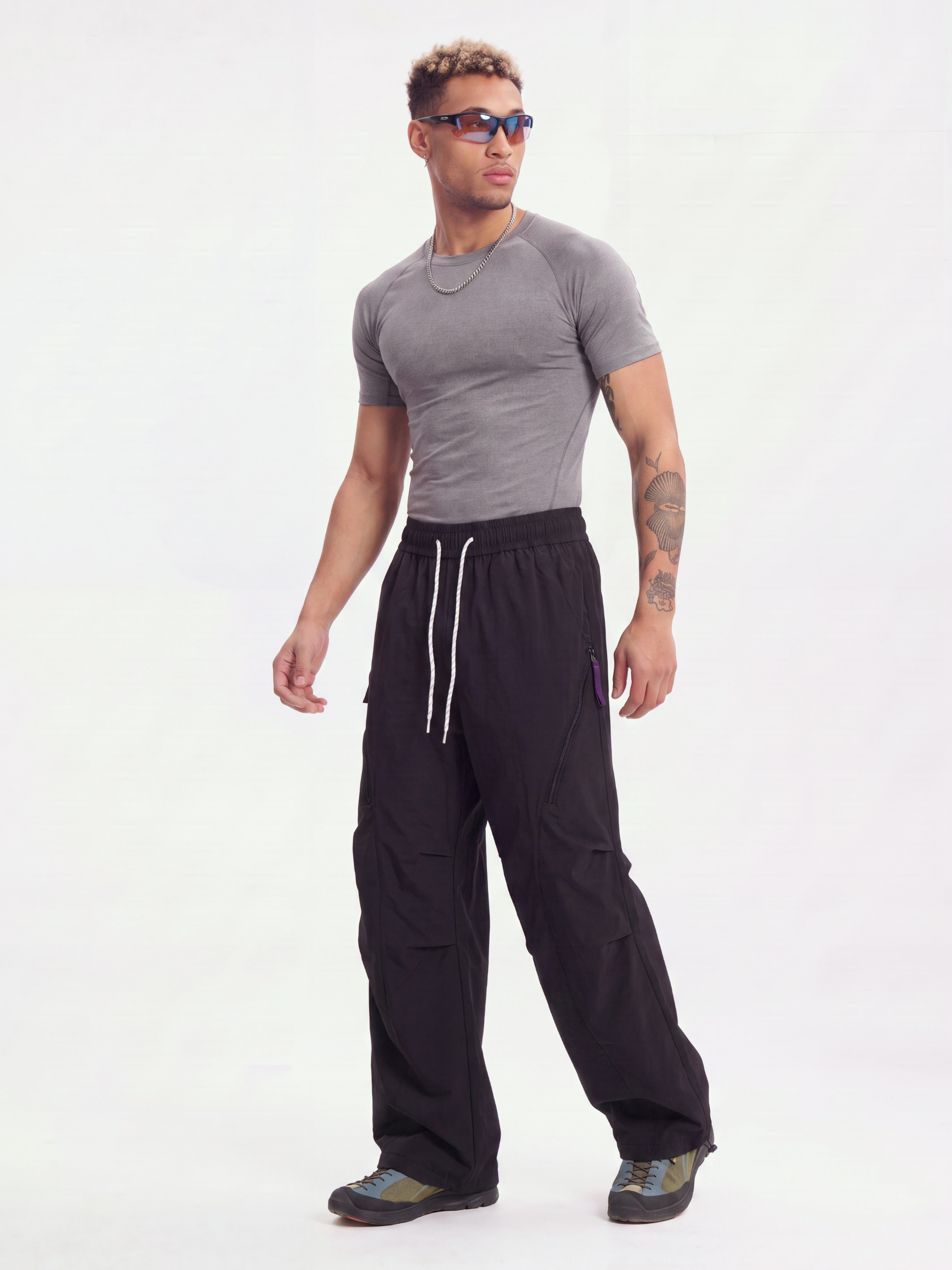 Rampart - Contrast Zip Water-Repellent Lightweight Pants