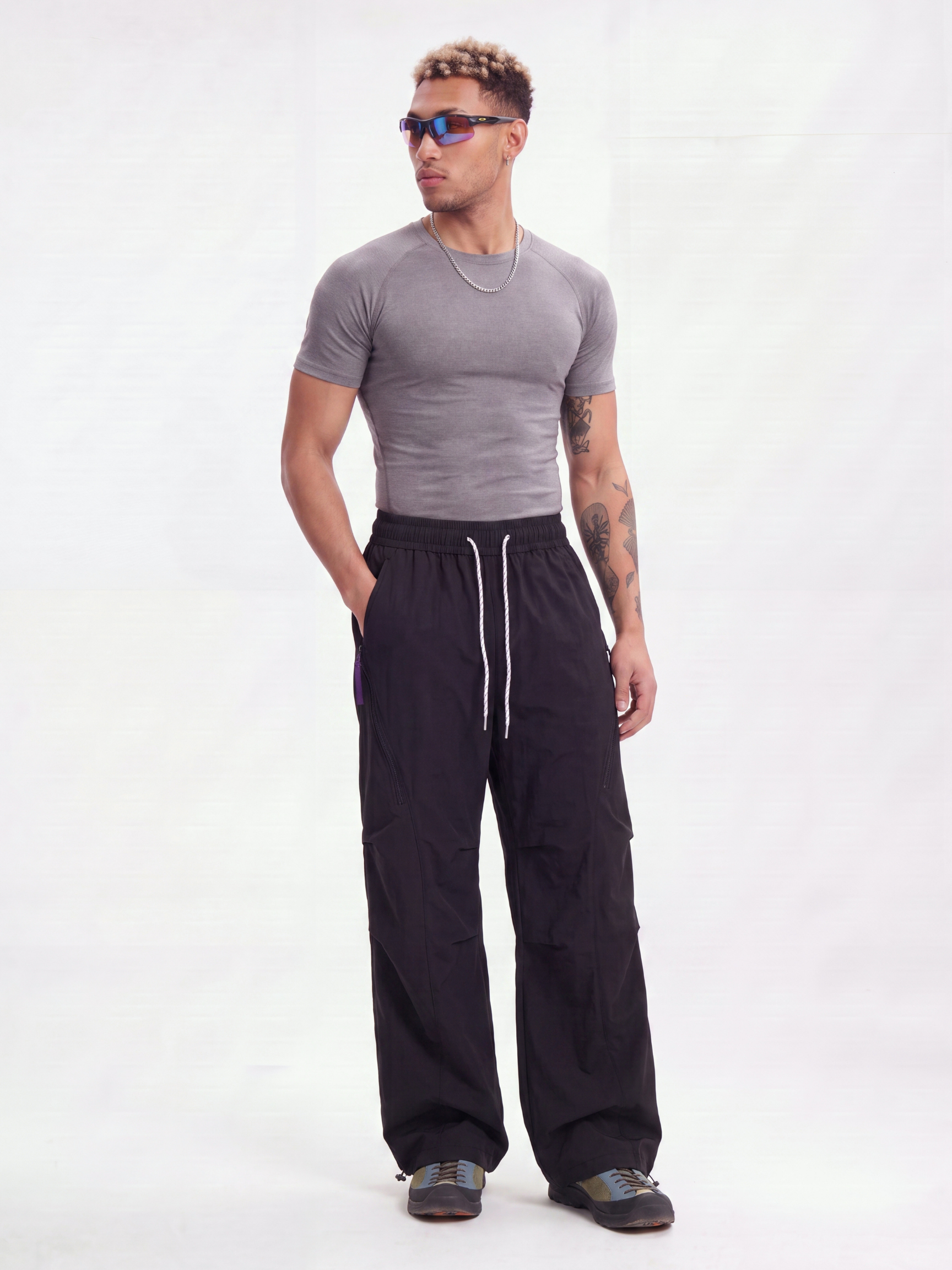 Rampart - Contrast Zip Water-Repellent Lightweight Pants