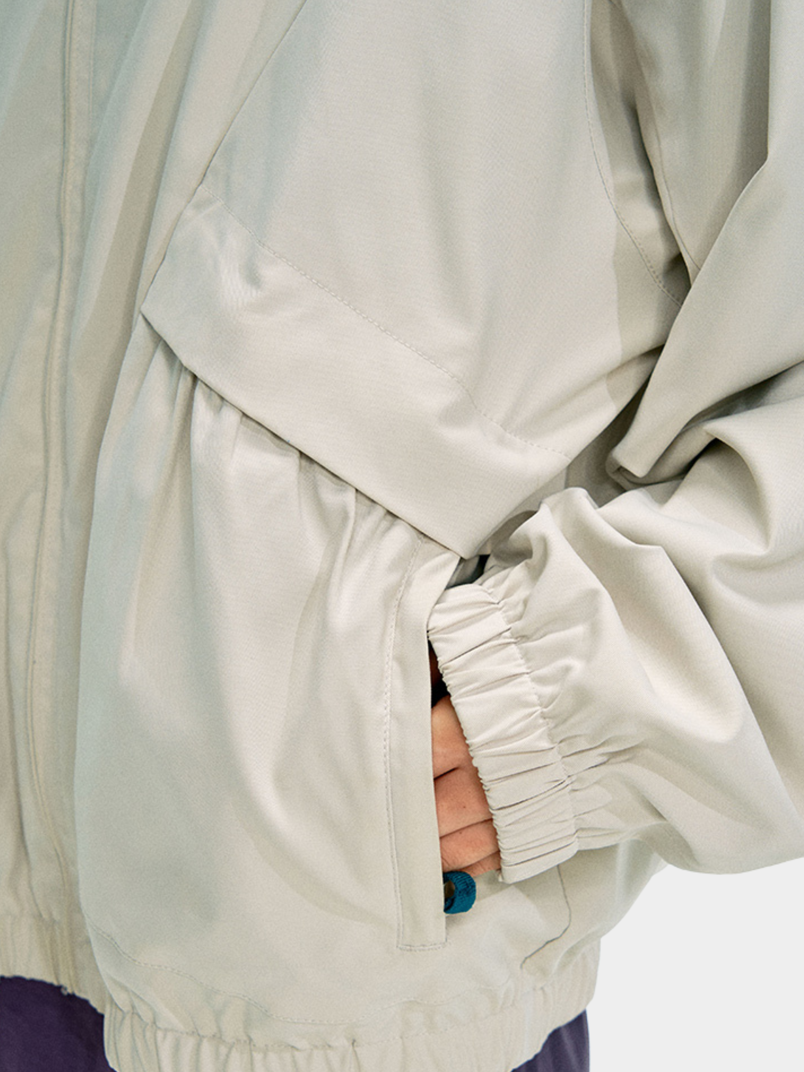 Firewhisper - Unisex Colorblock Stand-Collar Harrington Jacket