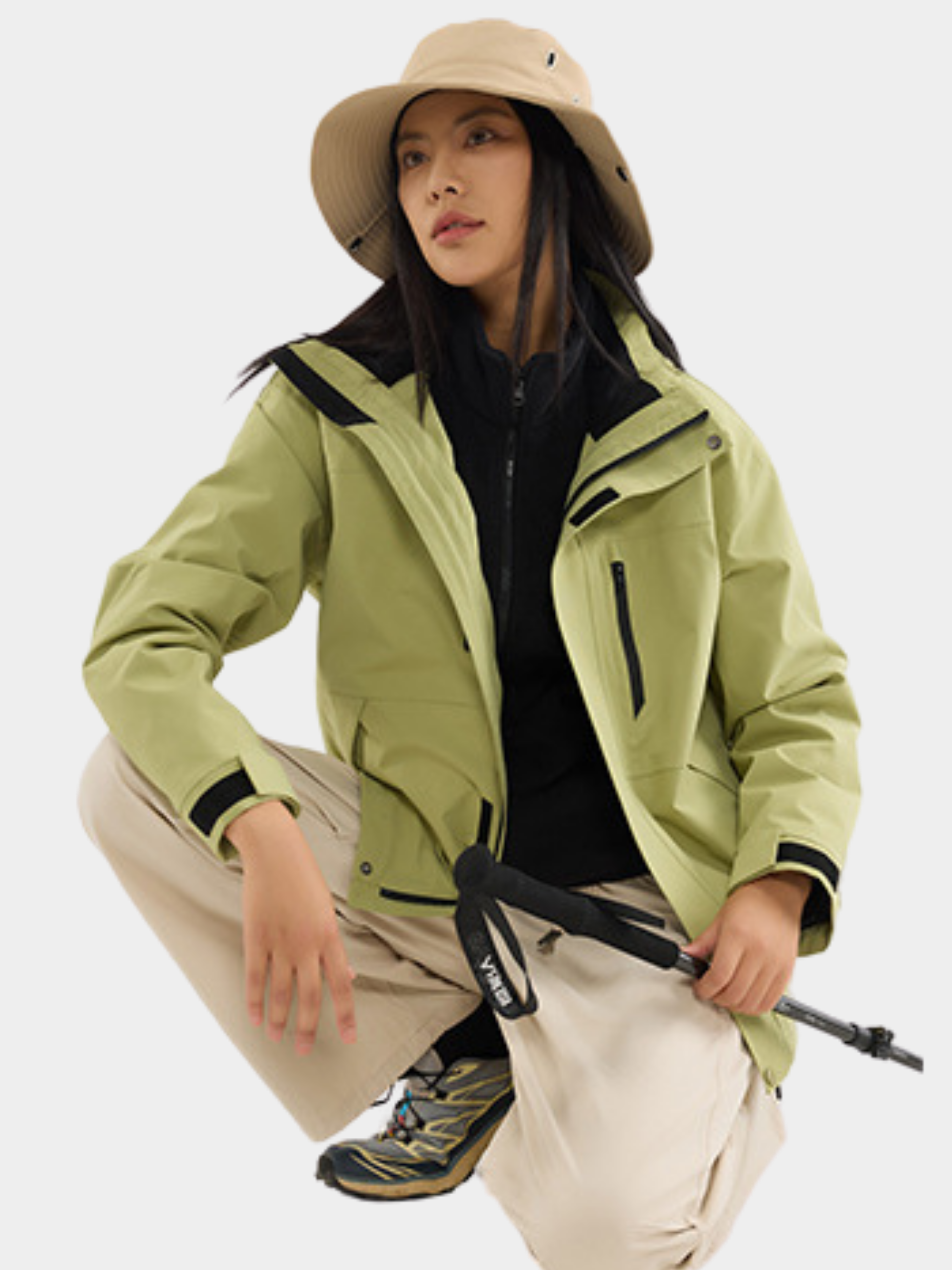 CanyonTote - 3-in-1 Graphene Tech Waterproof Down & Fleece Jacket