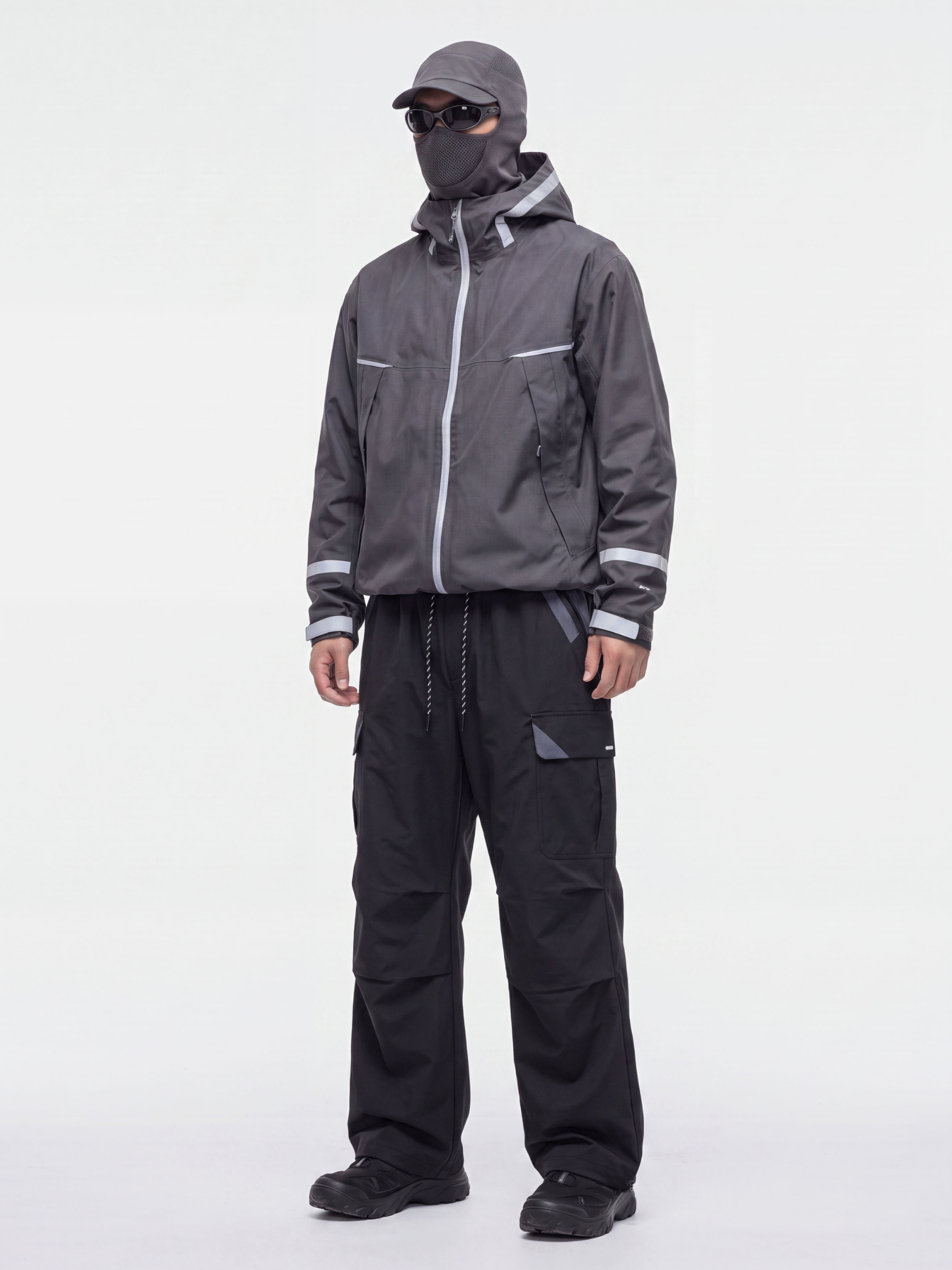 GloomVeil - Unisex Water-Repellent Lightweight Cargo Shell Pants