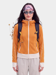 FluffGlide - Women's Breathable Stretch Grid Fleece Jacket
