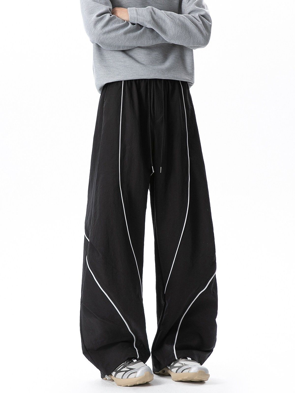 Crossridge - Unisex Water-Repellent Color-Block Paratrooper Pants