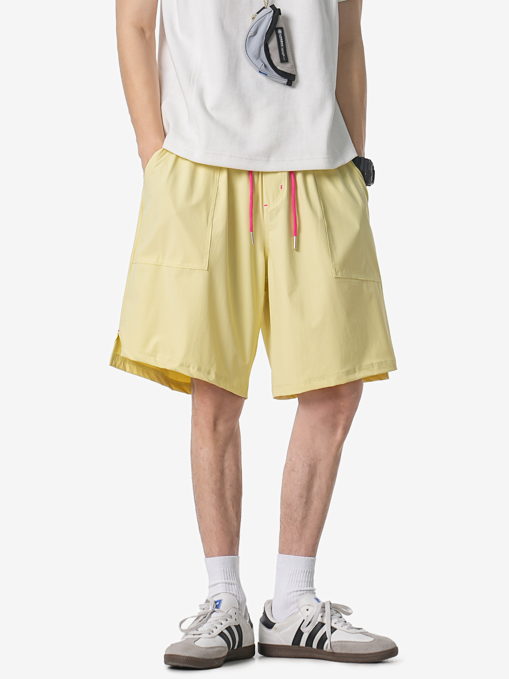 FrostShell - Cooling Breathable Wide-Leg Shorts