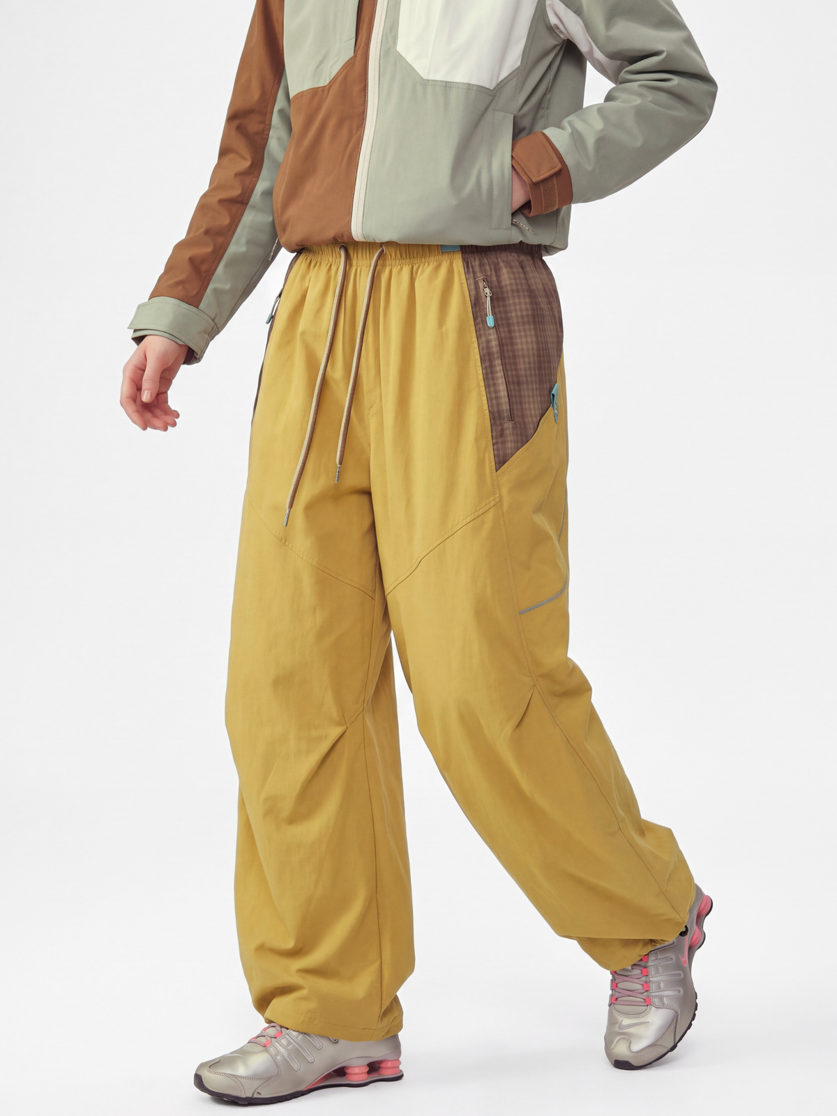 HeatKit - Unisex Water-Repellent Breathable Color-Block Utility Pants