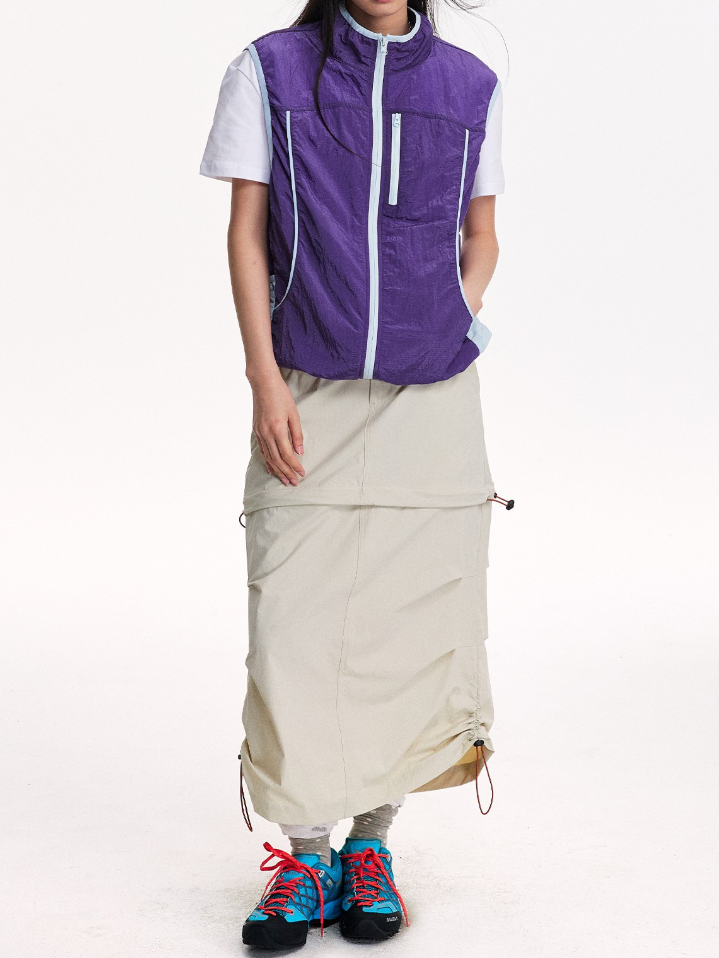 Emberfield - Women's Water-Repellent Detachable-Hem Utility Skirt