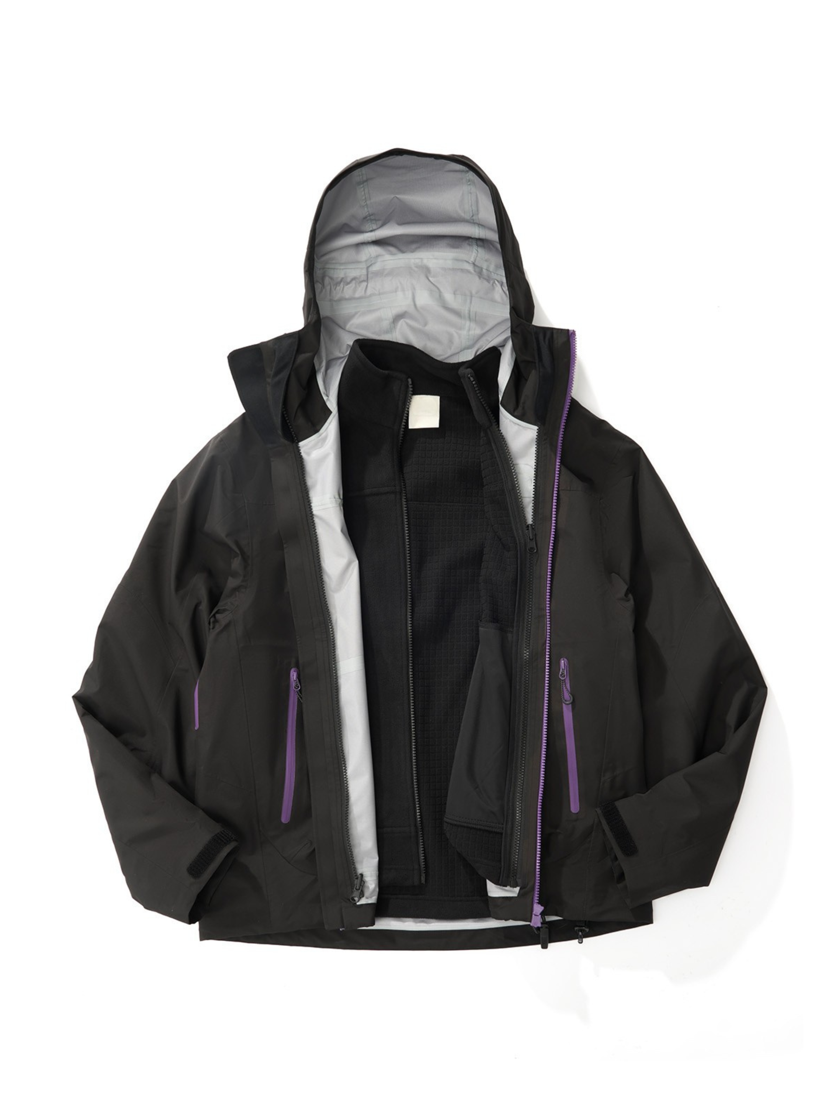 CampGlove - Men's 3-in-1 Fleece Hard Shell Jacket