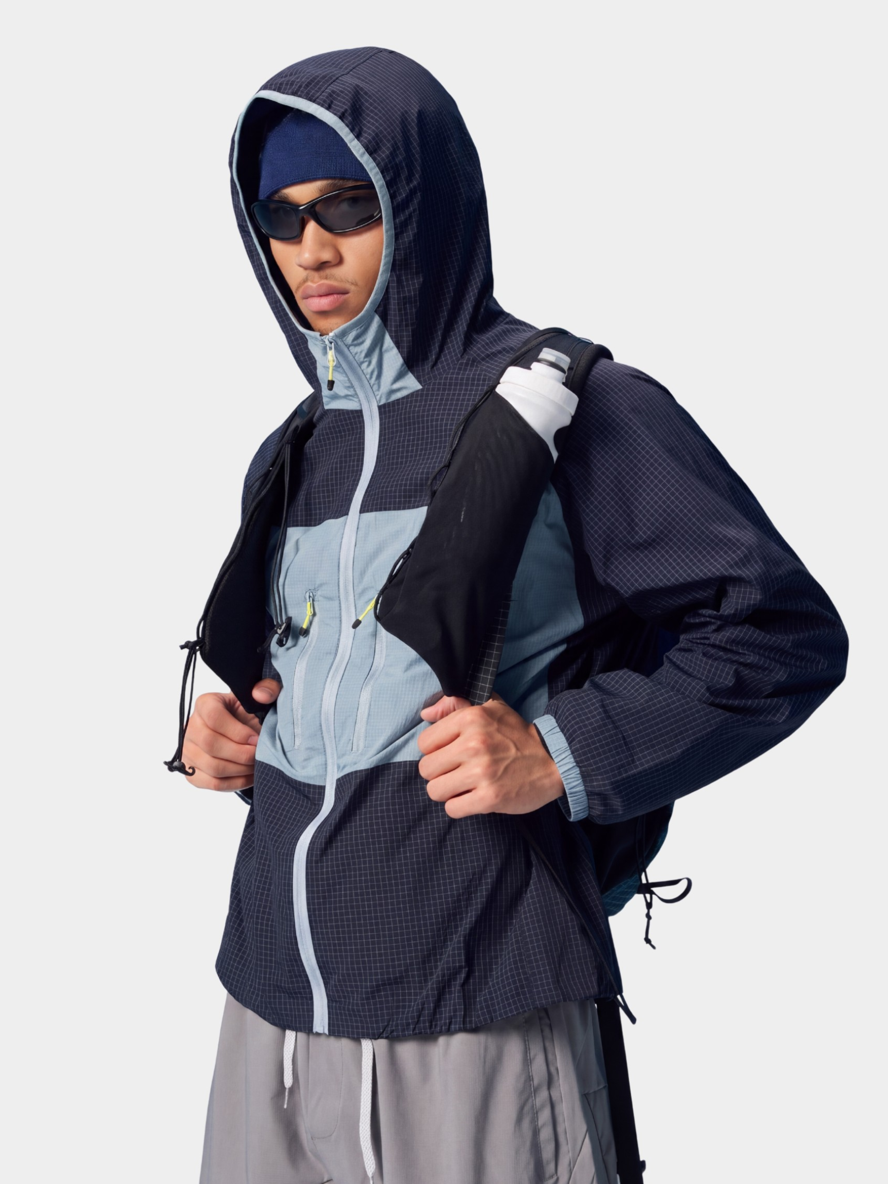 LiteVeil - Unisex Water-Repellent Lightweight Breathable Color-Block Jacket