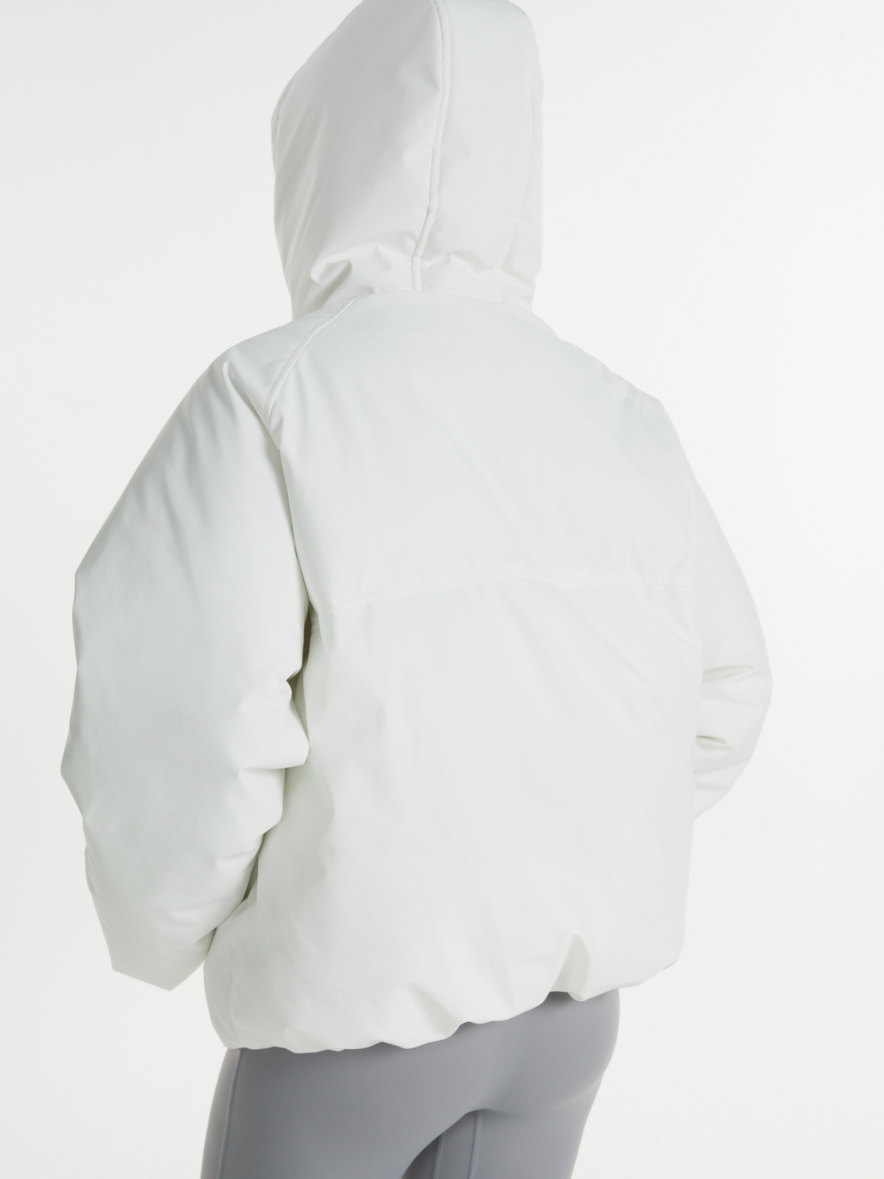BluffGo - Asymmetric Zipper Hooded Insulated Jacket