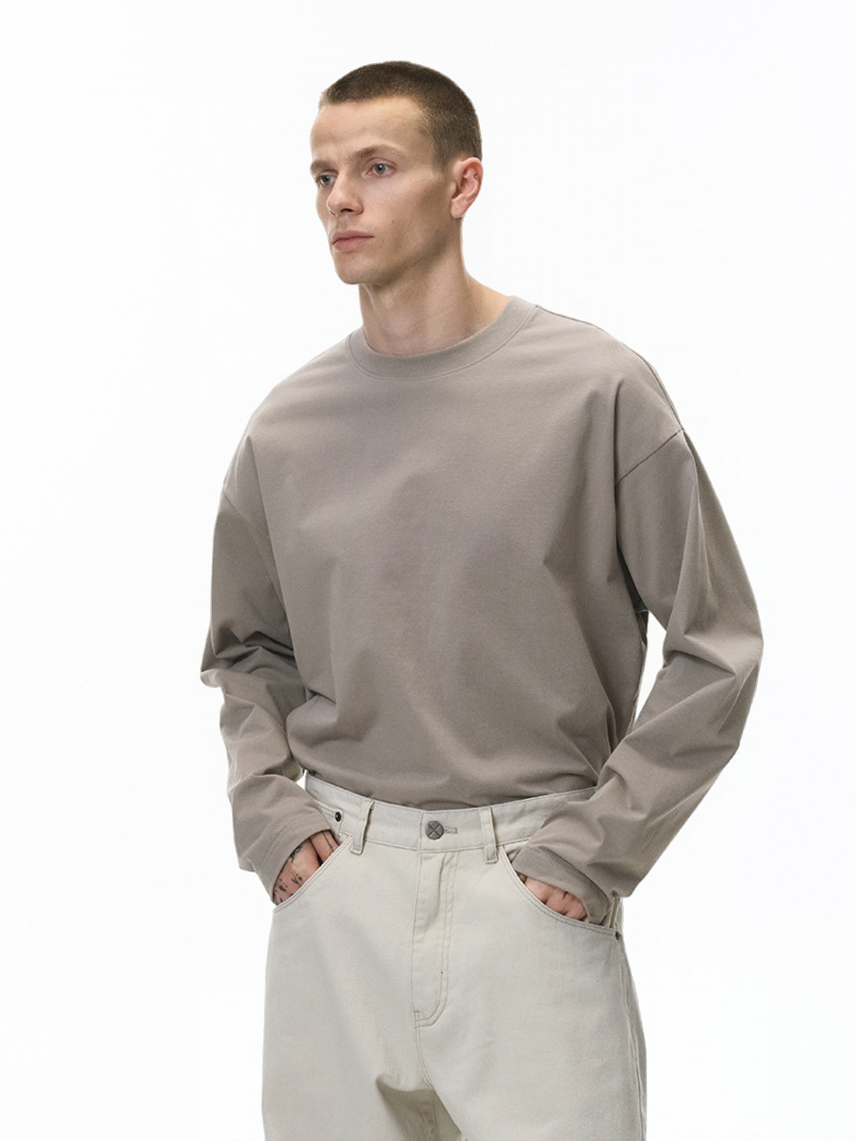 Veldt - Unisex 260G Heavyweight Moisture-Wicking Long Sleeve T-Shirt