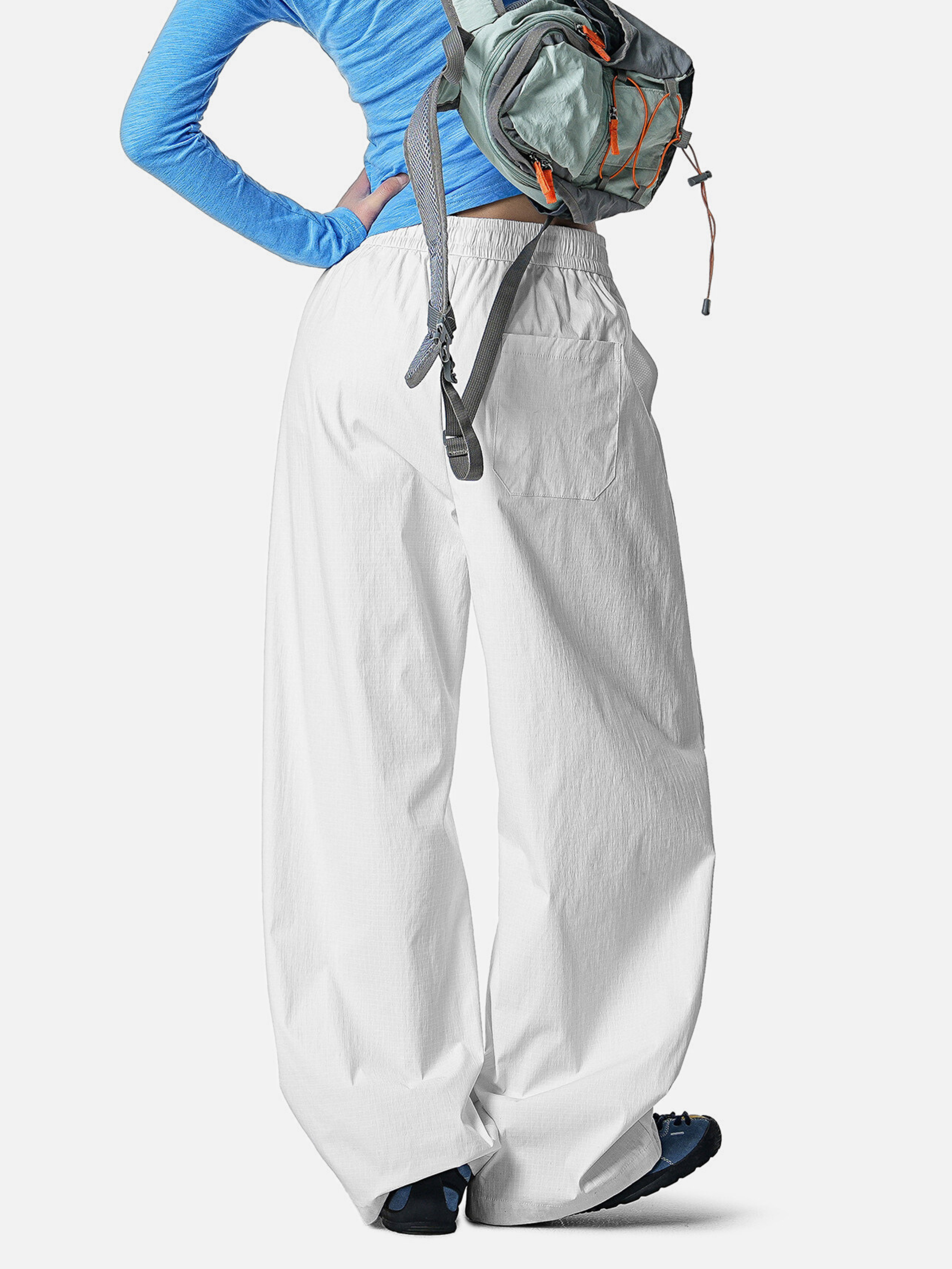 Hawkpeak - Unisex Water-Repellent Lightweight Wide-Leg Paratrooper Pants