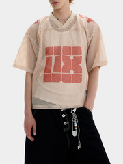 SandMat - Men's Mesh Hollow-Out Sports Jersey