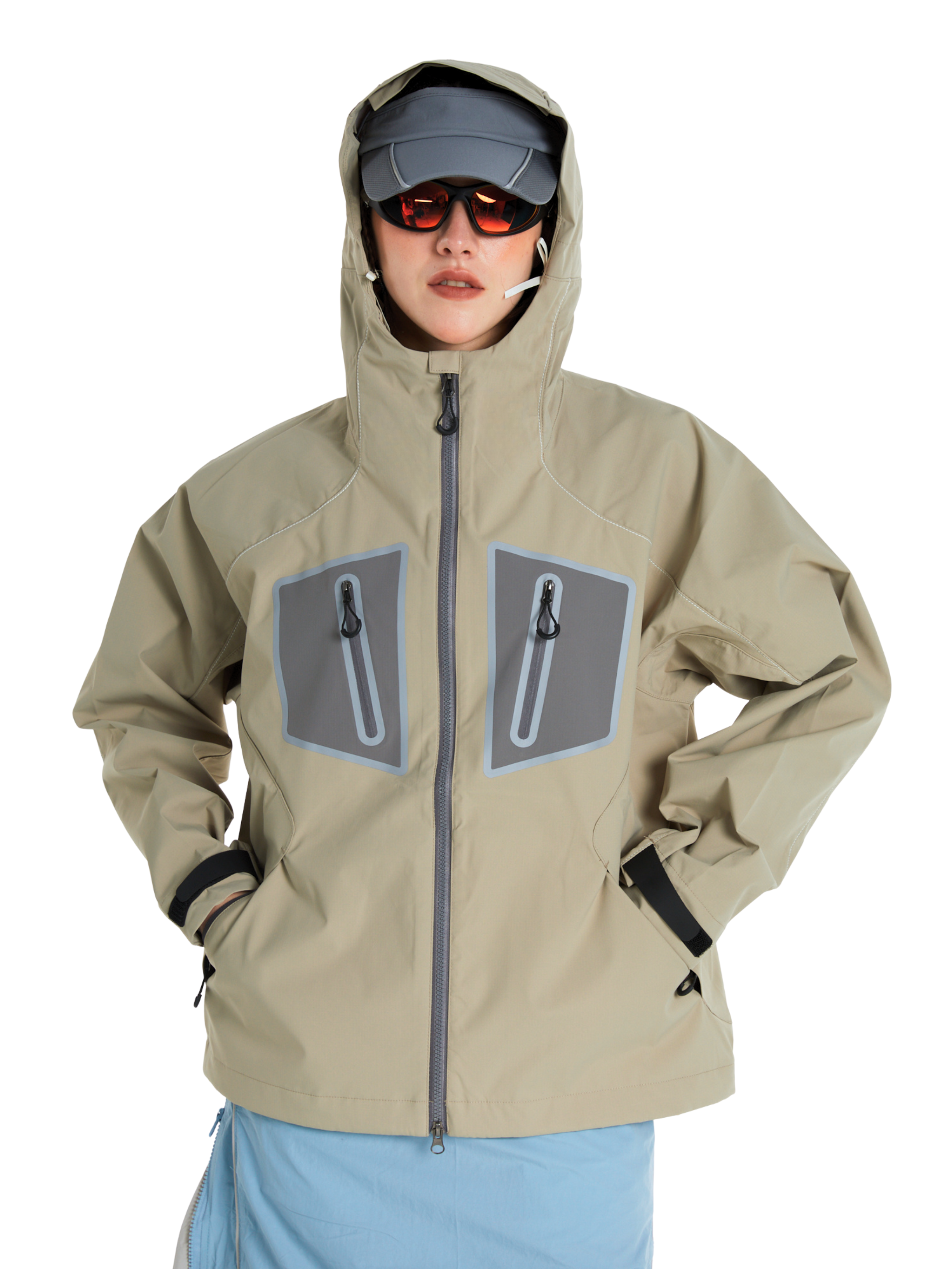 CougarCase - Unisex Waterproof & Windproof Hard Shell Jacket